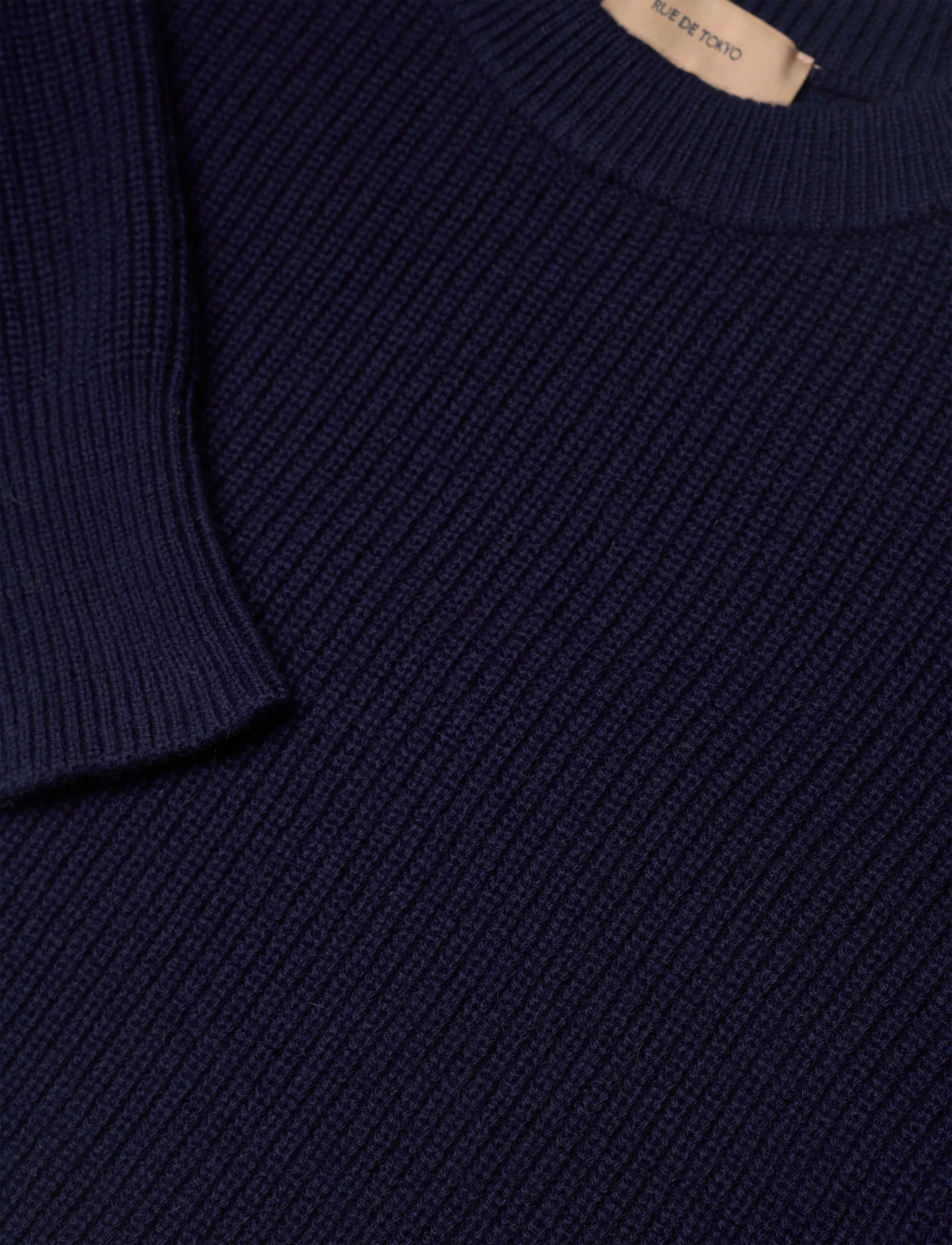 Rue de Tokyo - KARLI WOOL CASHMERE BLEND - navy - 5