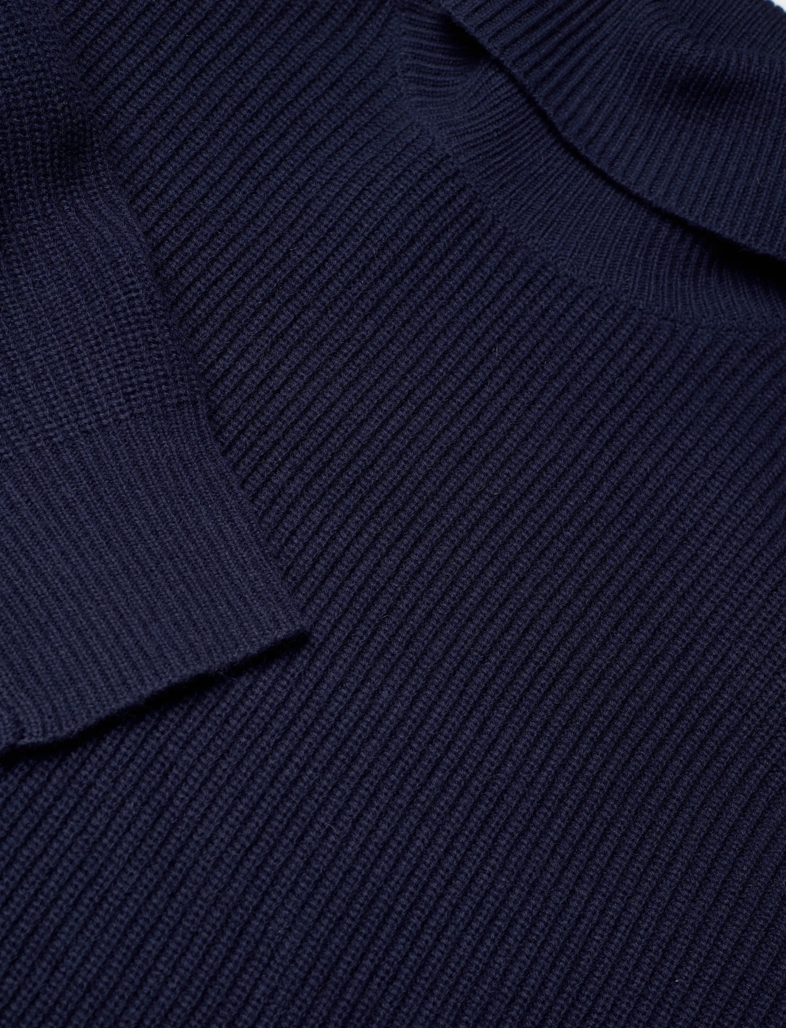 Rue de Tokyo - KIRI WOOL CASHMERE BLEND - navy - 5