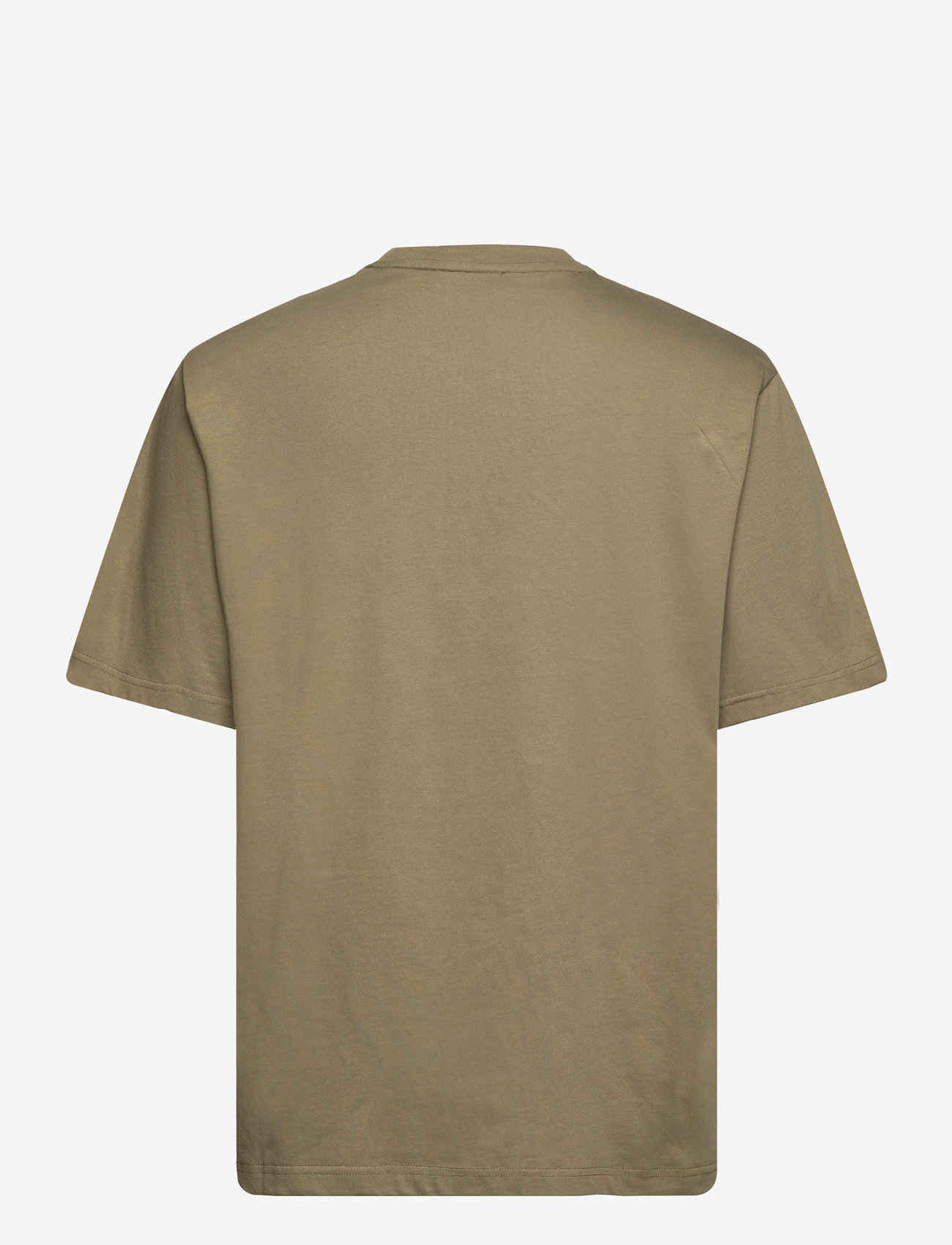 Rue de Tokyo - THOMAS EMBROIDERY PATCH COTTON JERSEY - kortærmede t-shirts - artichoke green - 1