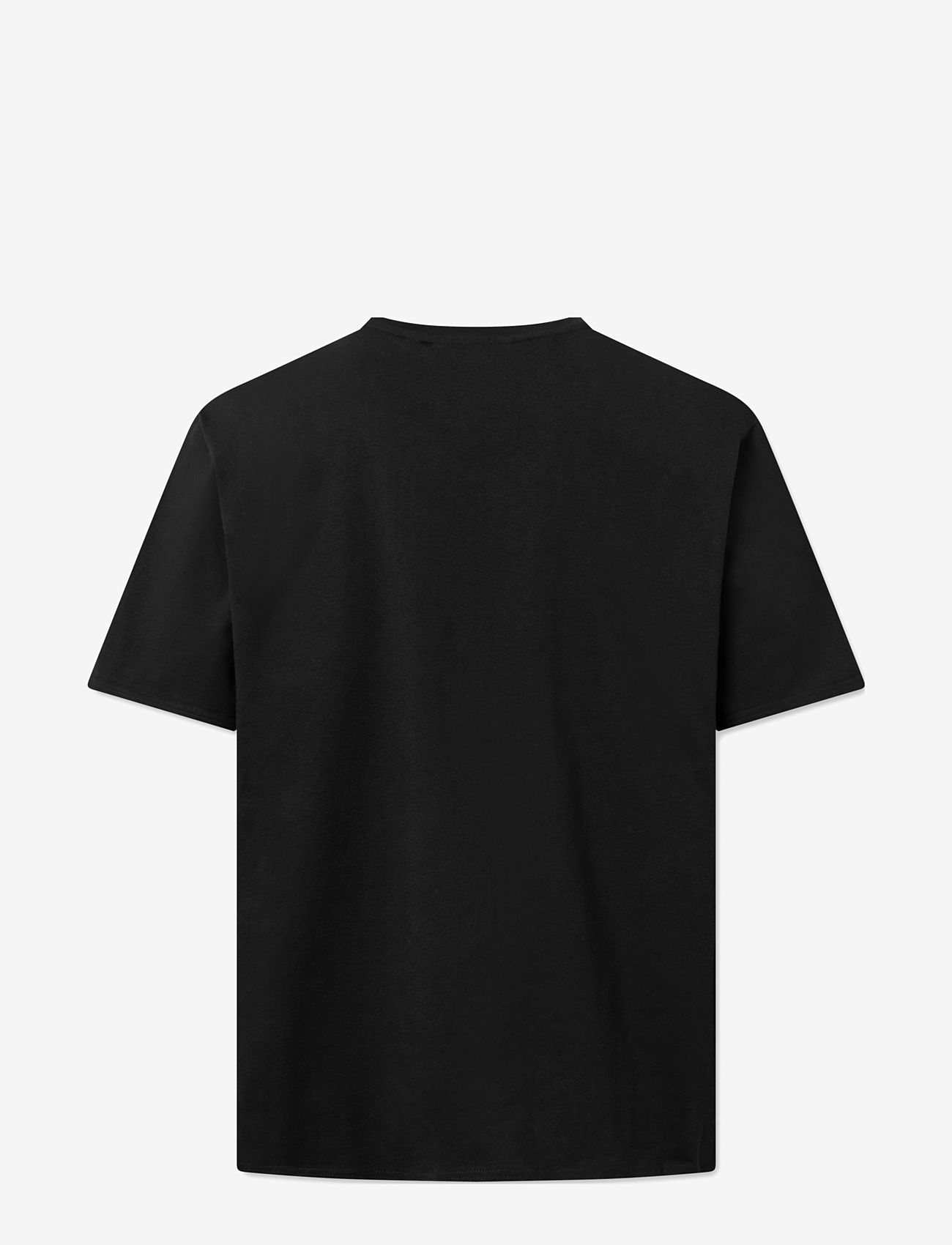 Rue de Tokyo - THOMAS EMBROIDERY PATCH COTTON JERSEY - kortærmede t-shirts - black - 2