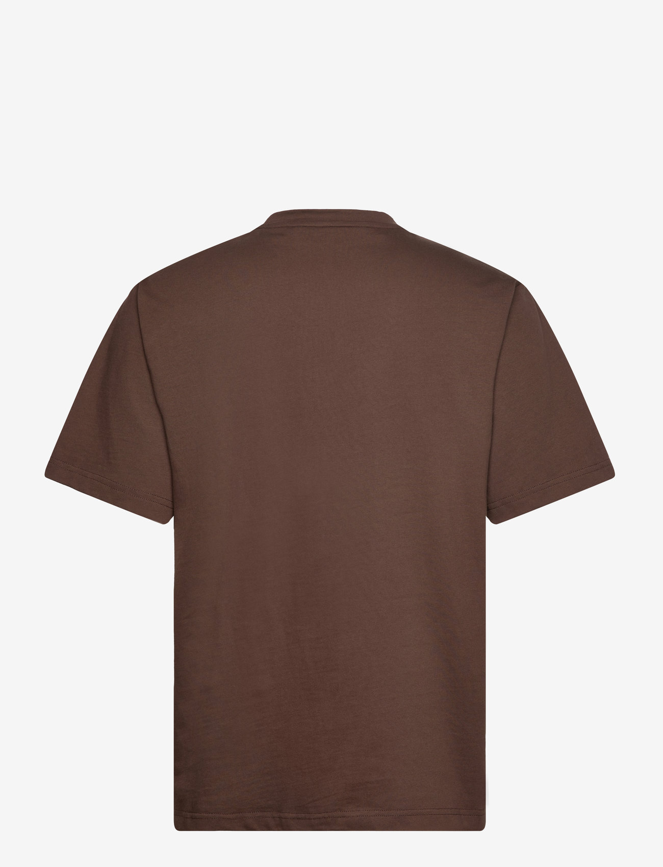 Rue de Tokyo - THOMAS EMBROIDERY PATCH COTTON JERSEY - kortärmade t-shirts - brown - 2