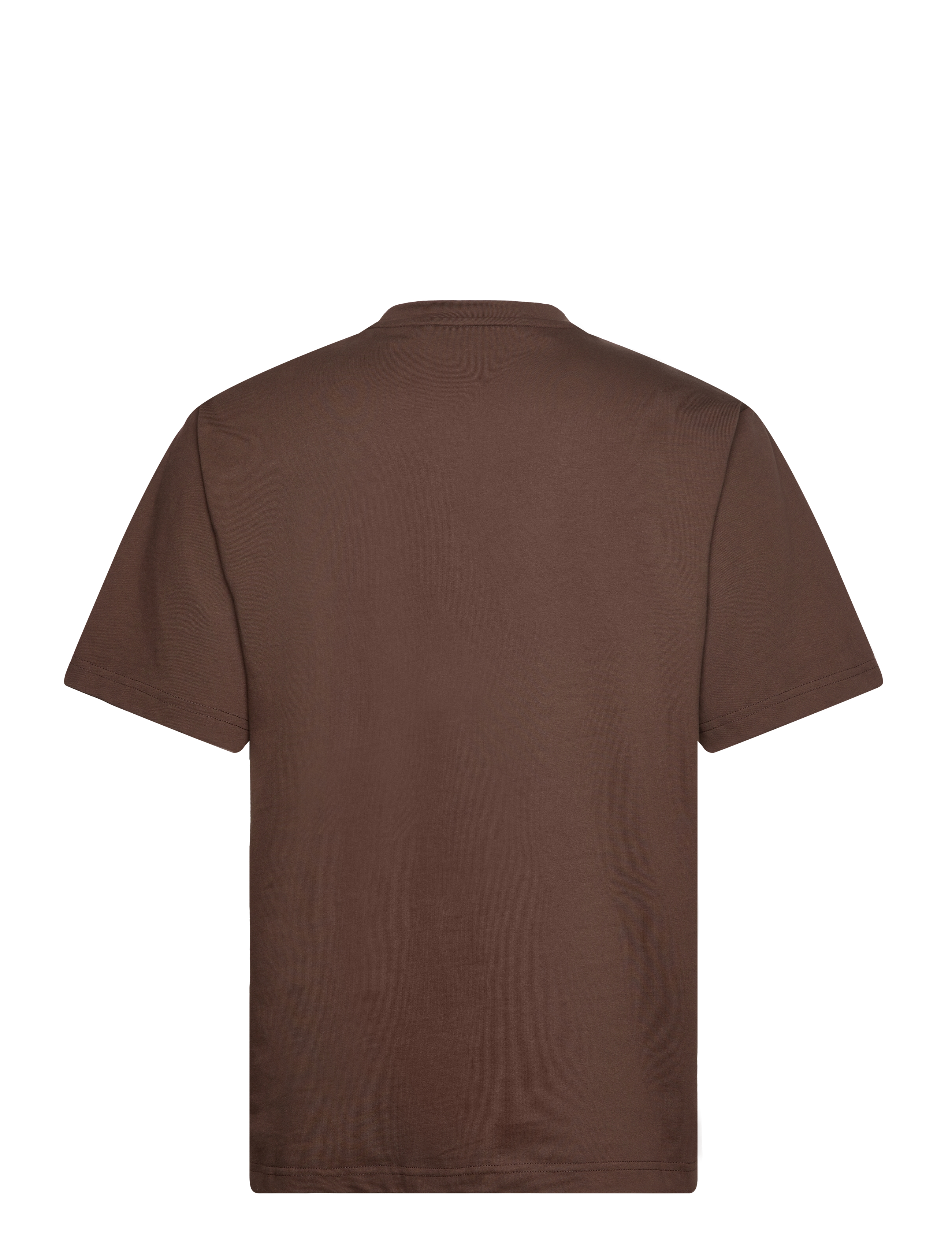 Rue de Tokyo - THOMAS EMBROIDERY PATCH COTTON JERSEY - lühikeste varrukatega t-särgid - brown - 2
