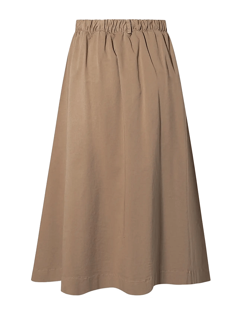 Rue de Tokyo - PEN PRE DYED TWILL - midi-röcke - light brown - 1
