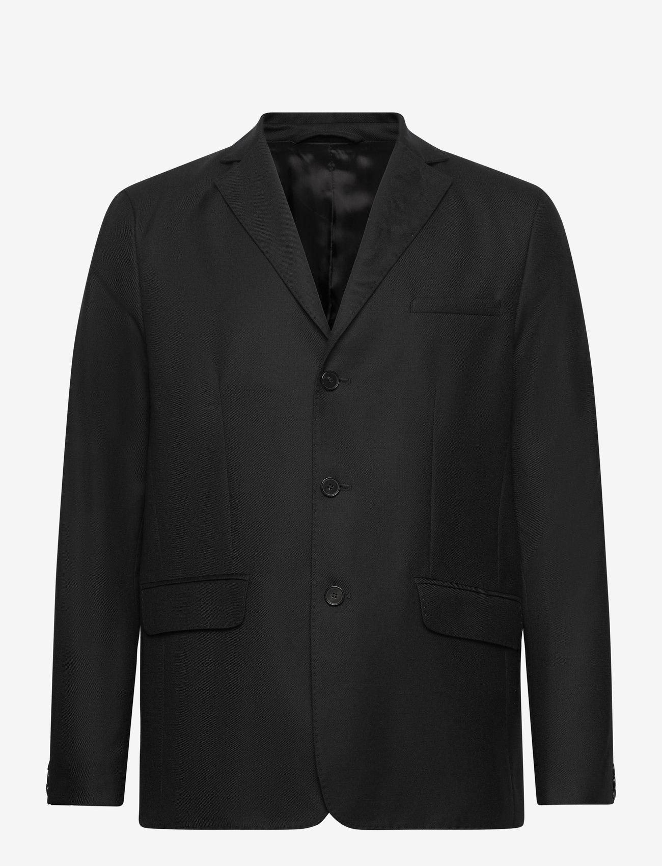 Rue de Tokyo - CASPIAN WOOL SUITING - winterjacken - black - 1