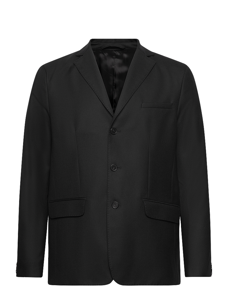 Rue de Tokyo - CASPIAN WOOL SUITING - winterjacken - black - 1