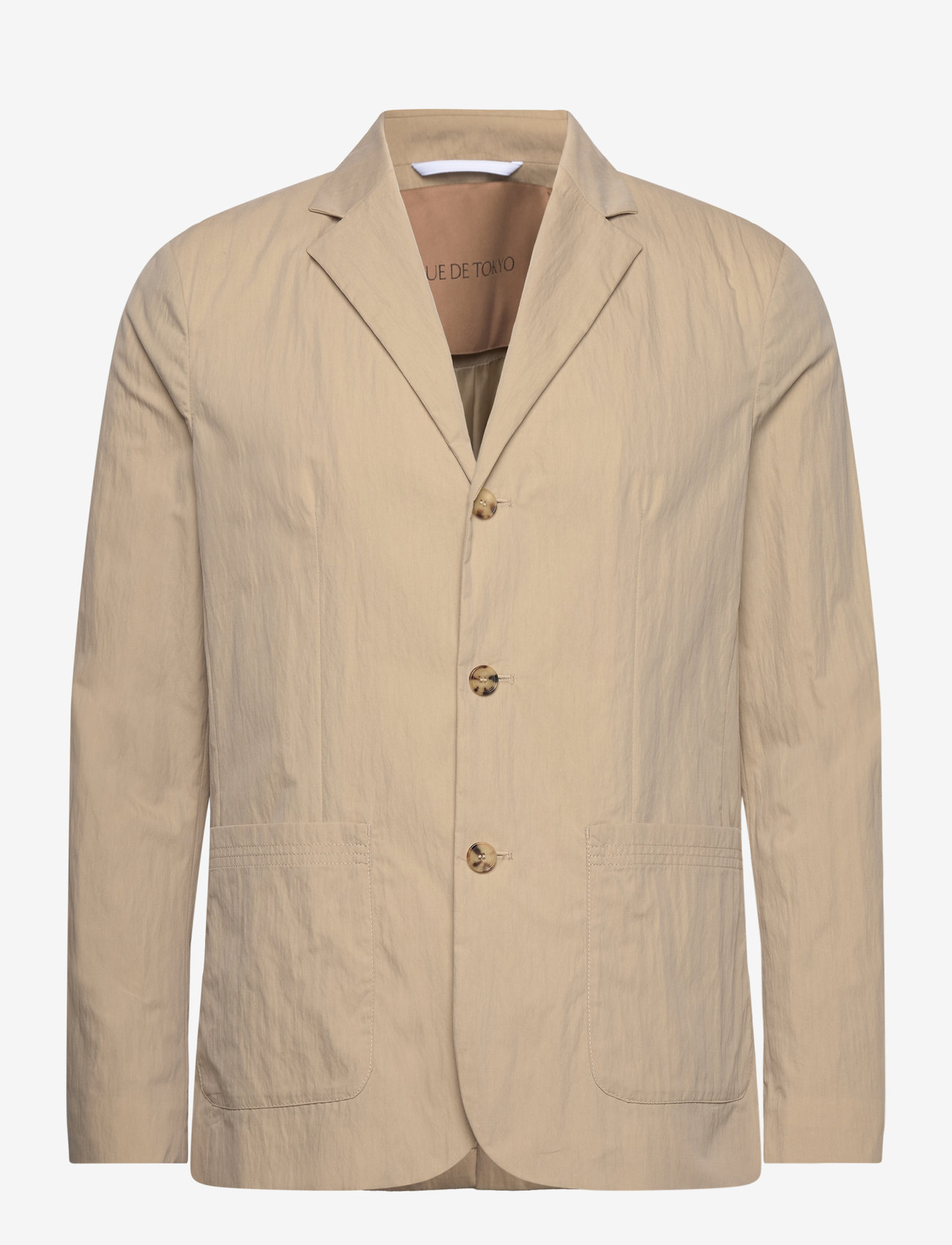 Rue de Tokyo - CEDRIC COTTON NYLON - einreiher - beige - 1