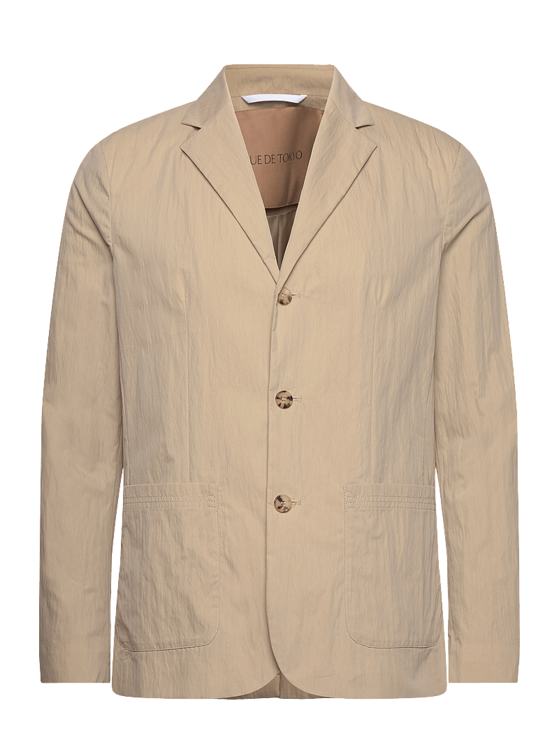 Rue de Tokyo - CEDRIC COTTON NYLON - einreiher - beige - 1