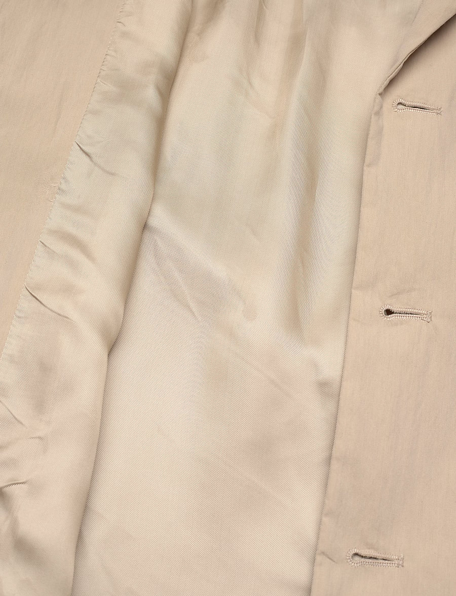 Rue de Tokyo - CEDRIC COTTON NYLON - enkeltradede blazere - beige - 5