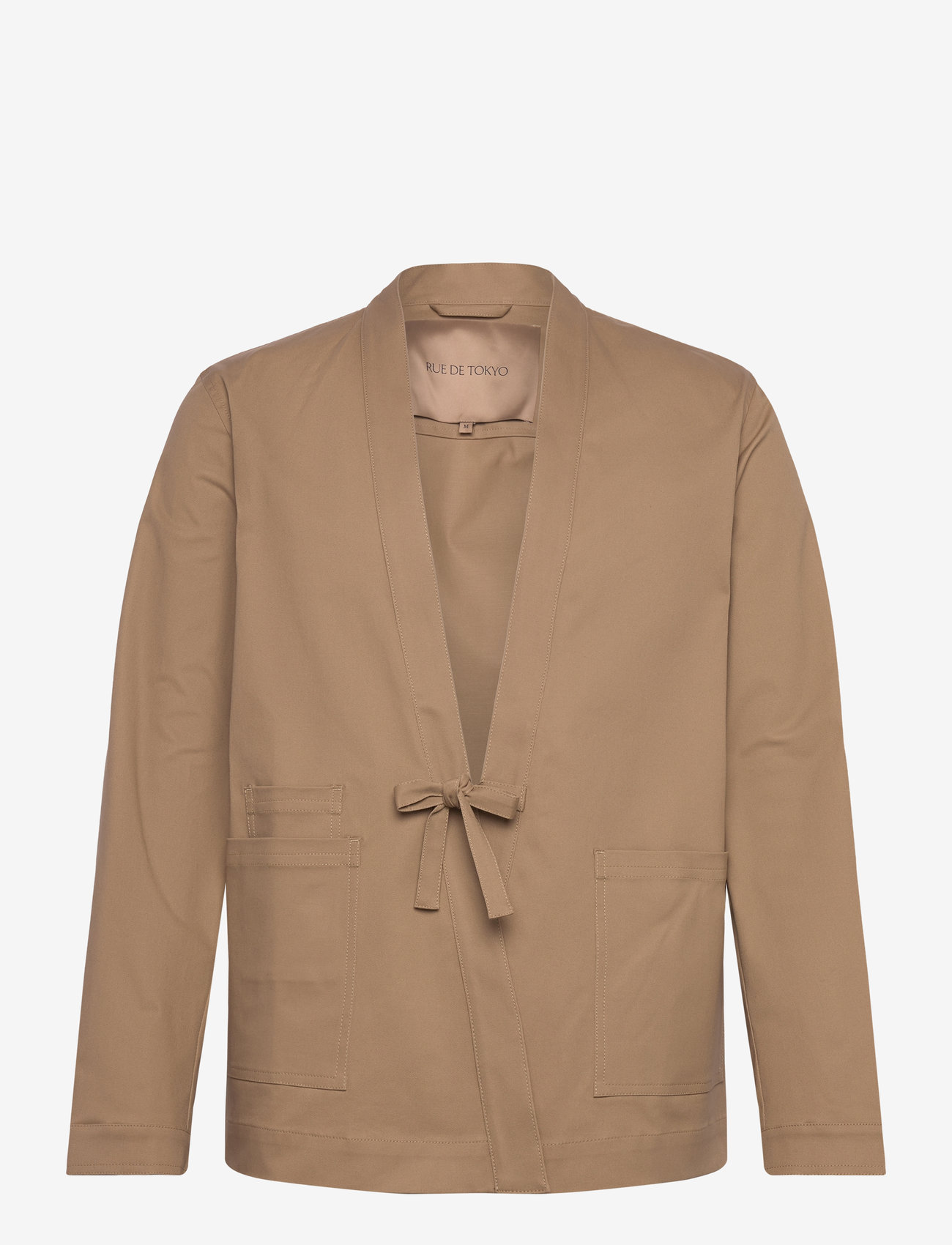 Rue de Tokyo - SIGMUND PRE DYED TWILL - efterårsjakker - light brown - 0