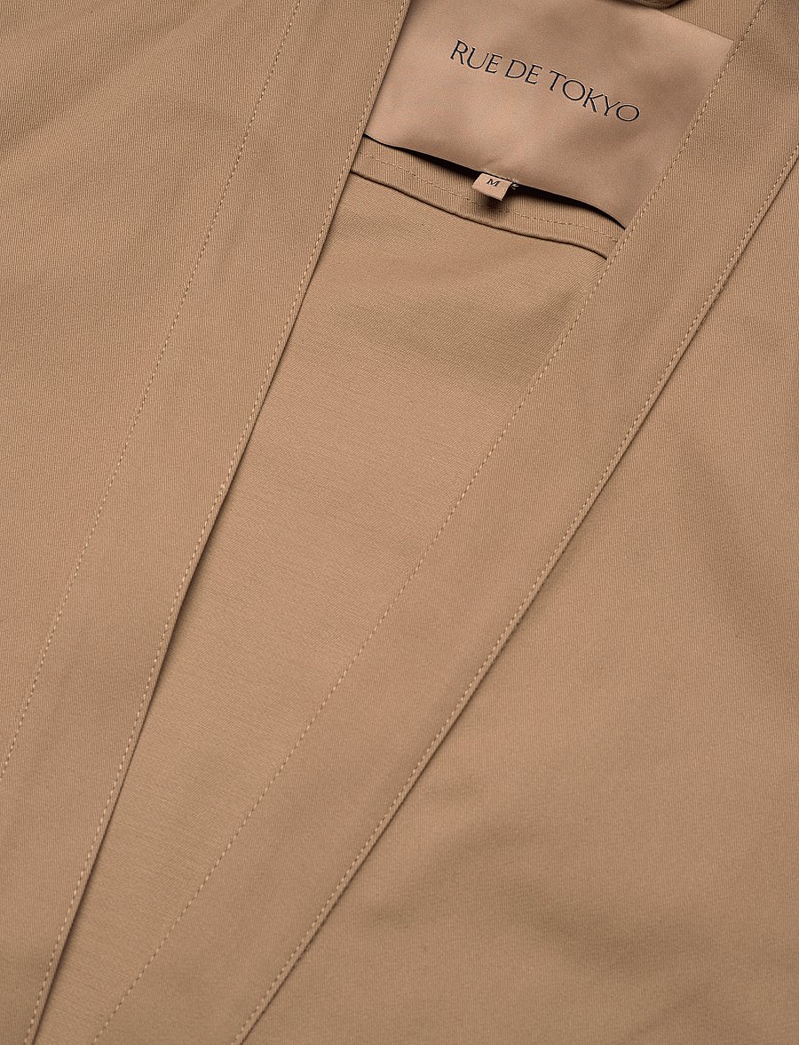 Rue de Tokyo - SIGMUND PRE DYED TWILL - frühlingsjacken - light brown - 2
