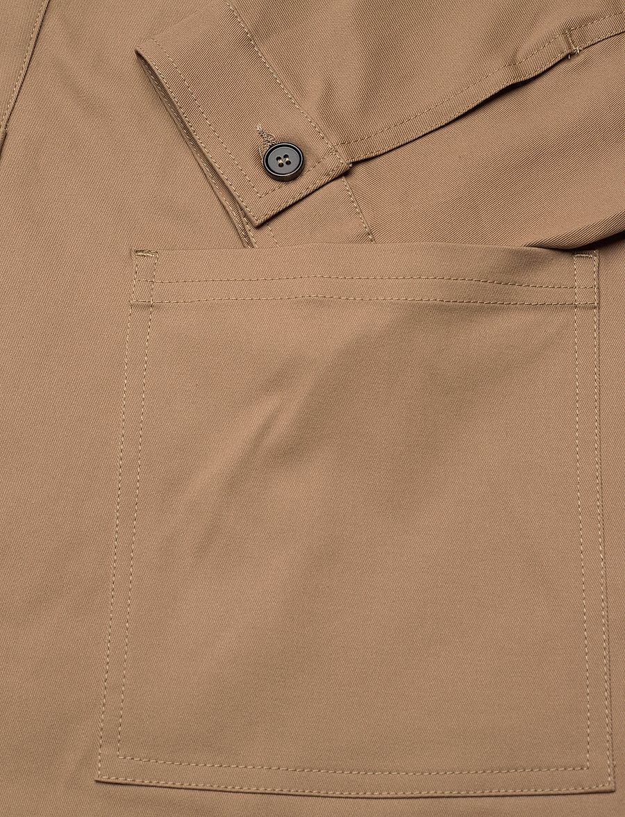Rue de Tokyo - SIGMUND PRE DYED TWILL - frühlingsjacken - light brown - 3