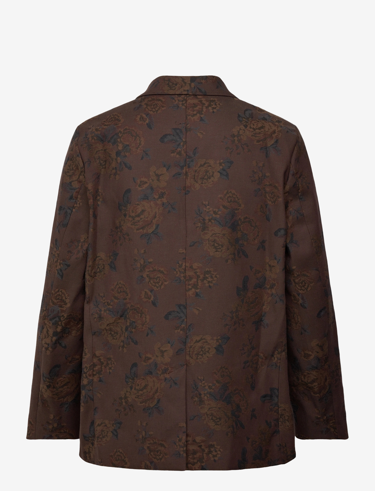 Rue de Tokyo - CEDRIC JAPANESE FLOWER JACQUARD - einreiher - brown - 1