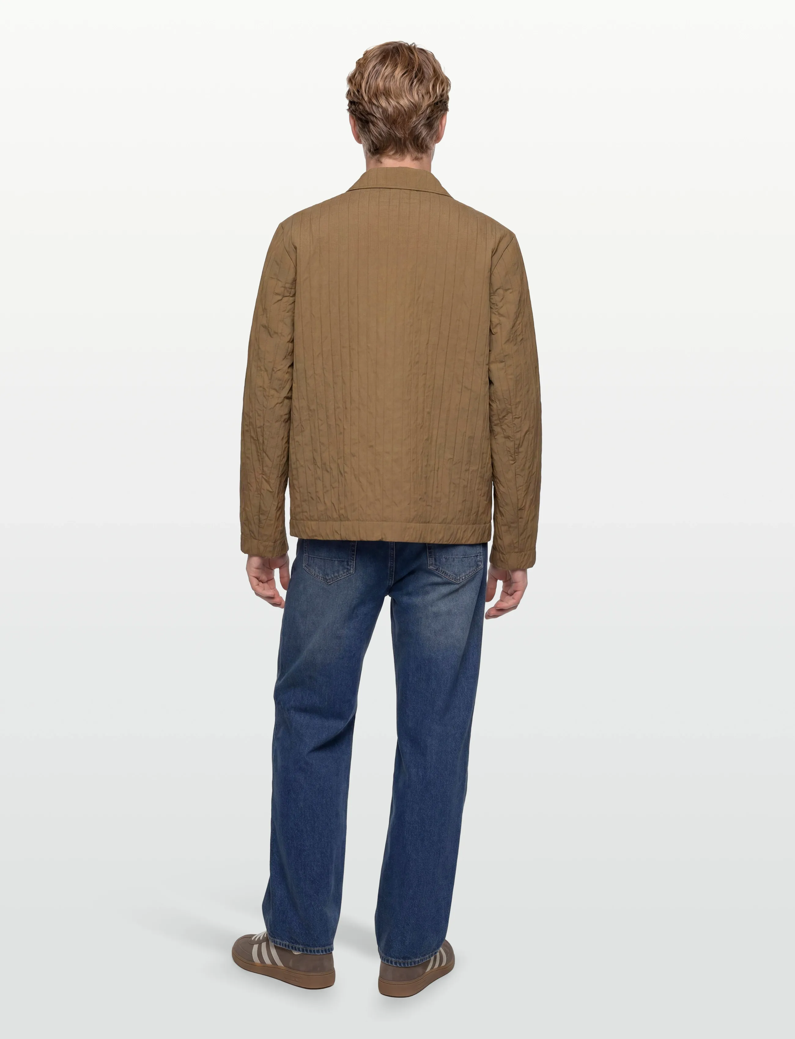 Rue de Tokyo - CEDRIC JAPANESE FLOWER JACQUARD - einreiher - brown - 4