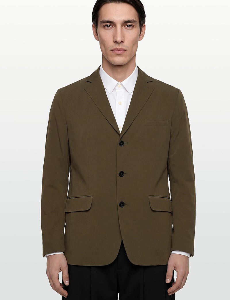 Rue de Tokyo - CASPIAN SOLID TAILORING - einreiher - military green - 3