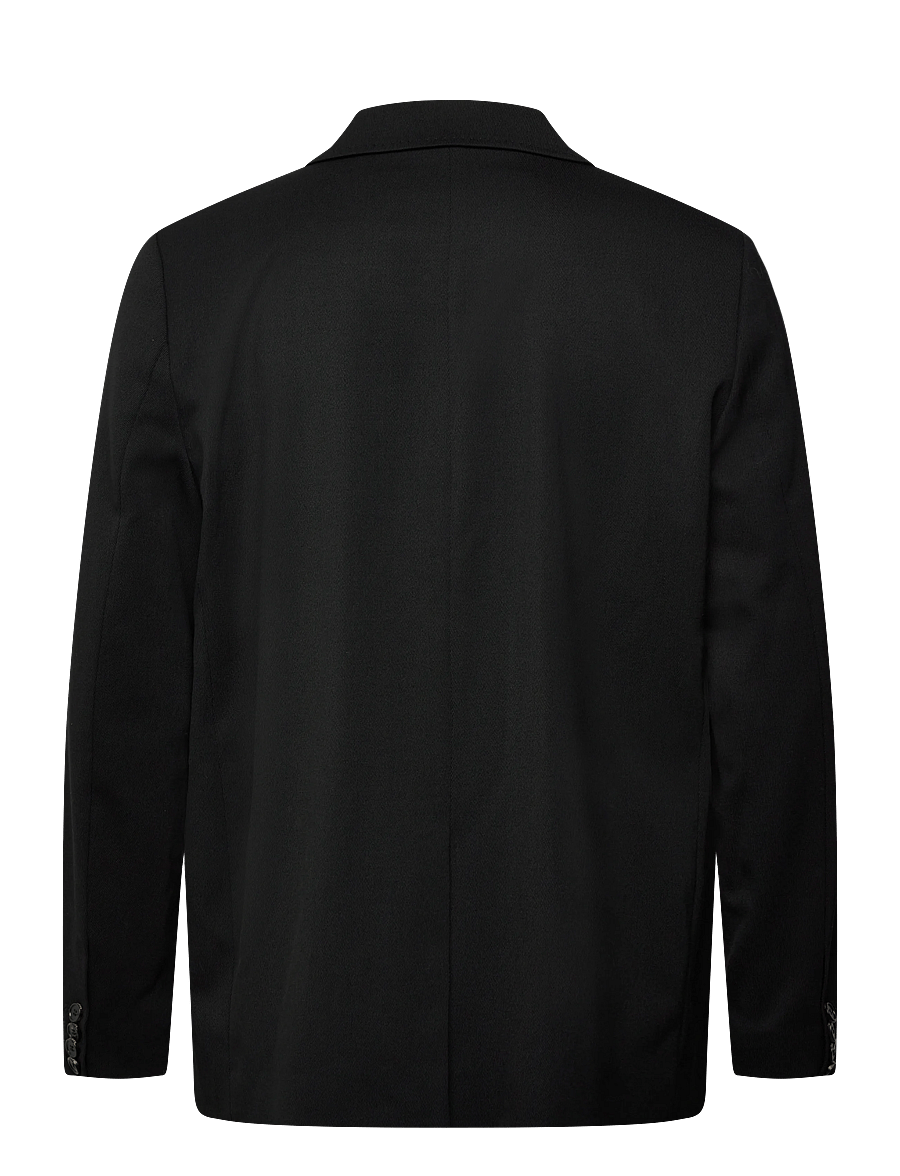 Rue de Tokyo - CASPIAN JAPAN WOOL BLEND - einreiher - black - 2