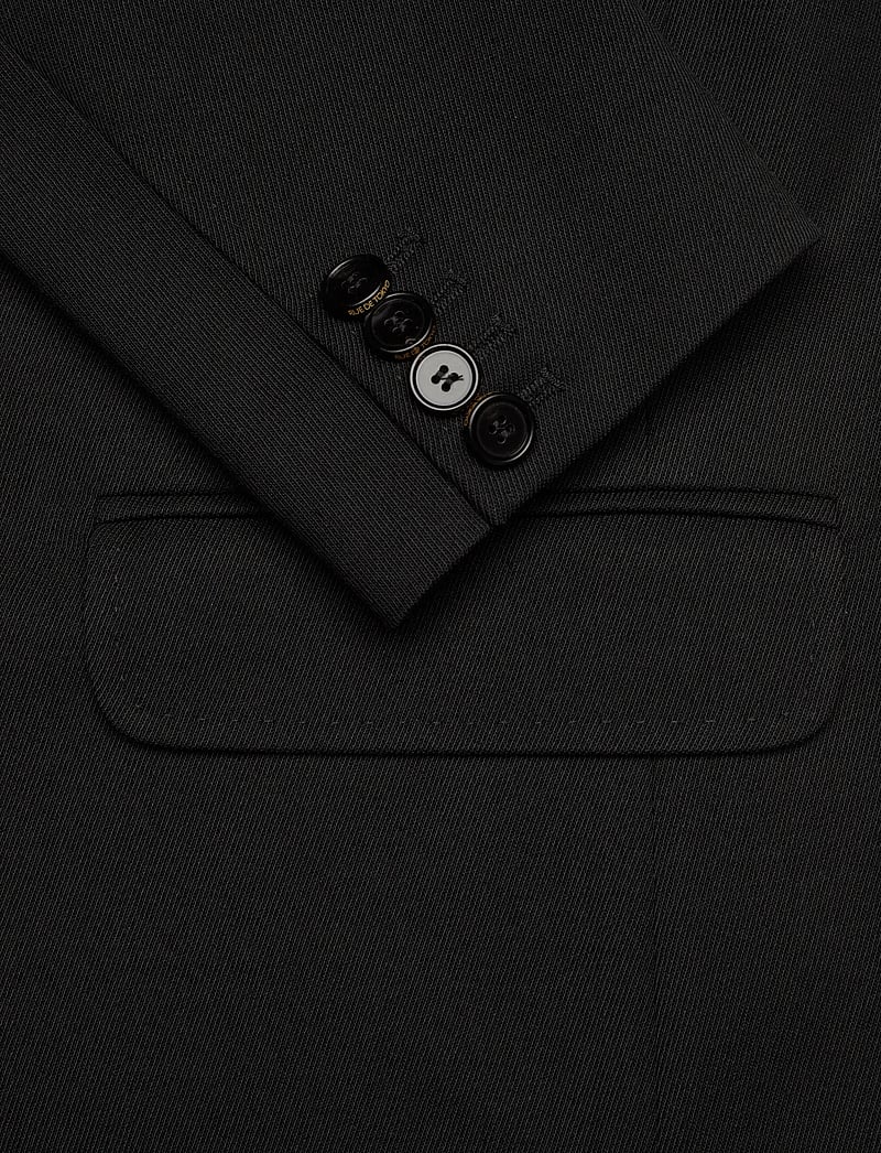 Rue de Tokyo - CASPIAN JAPAN WOOL BLEND - einreiher - black - 3