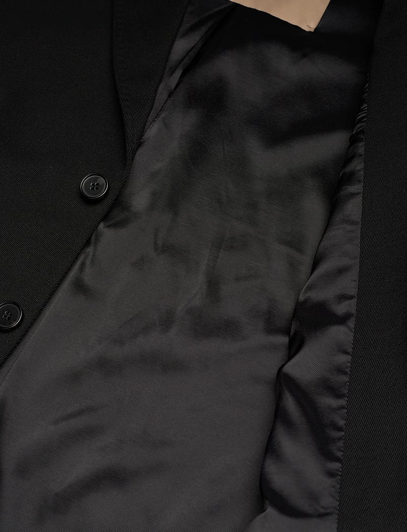 Rue de Tokyo - CASPIAN JAPAN WOOL BLEND - einreiher - black - 4