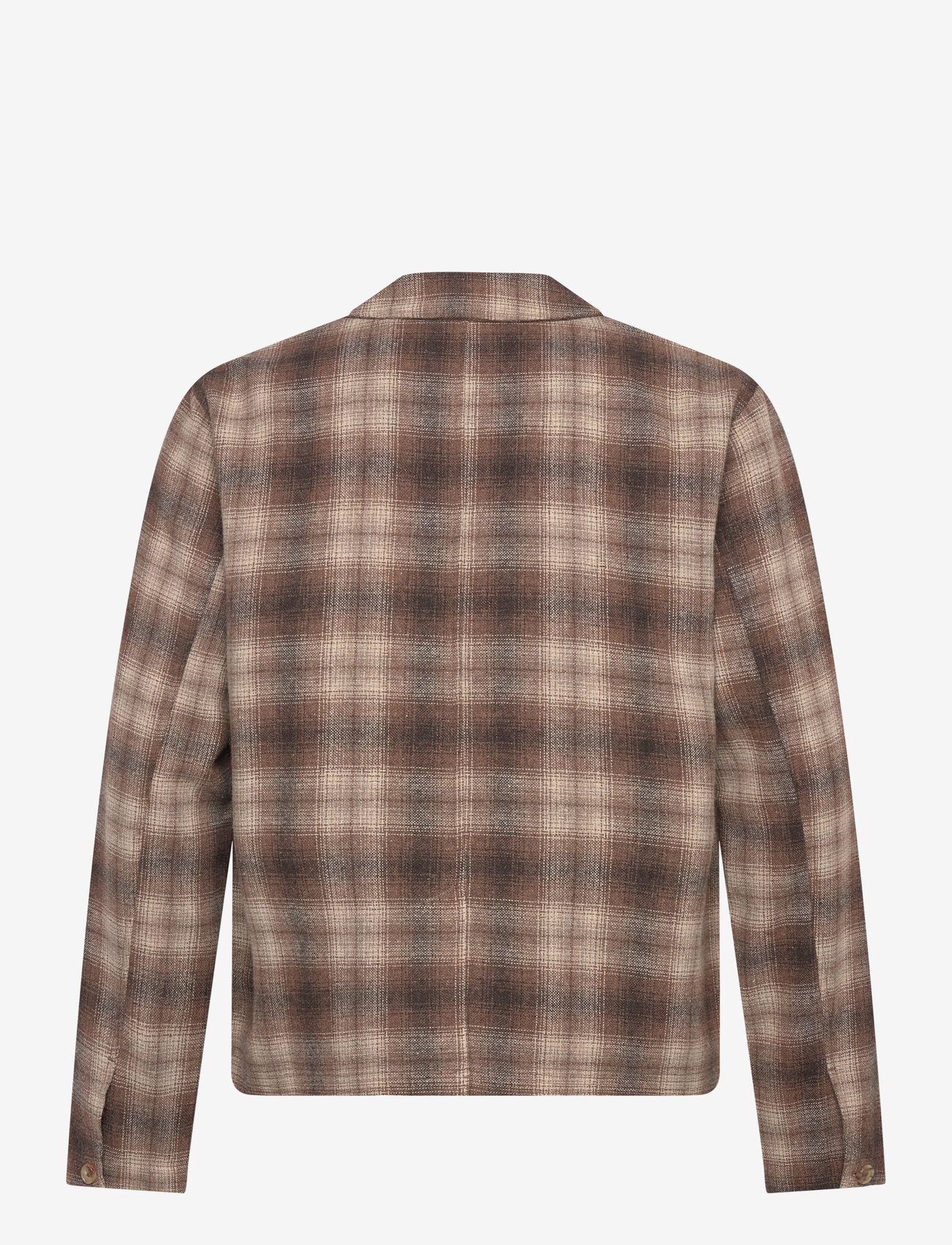 Rue de Tokyo - COSIMO JAPANESE WOOL CHECK - talvitakit - sand brown check - 2