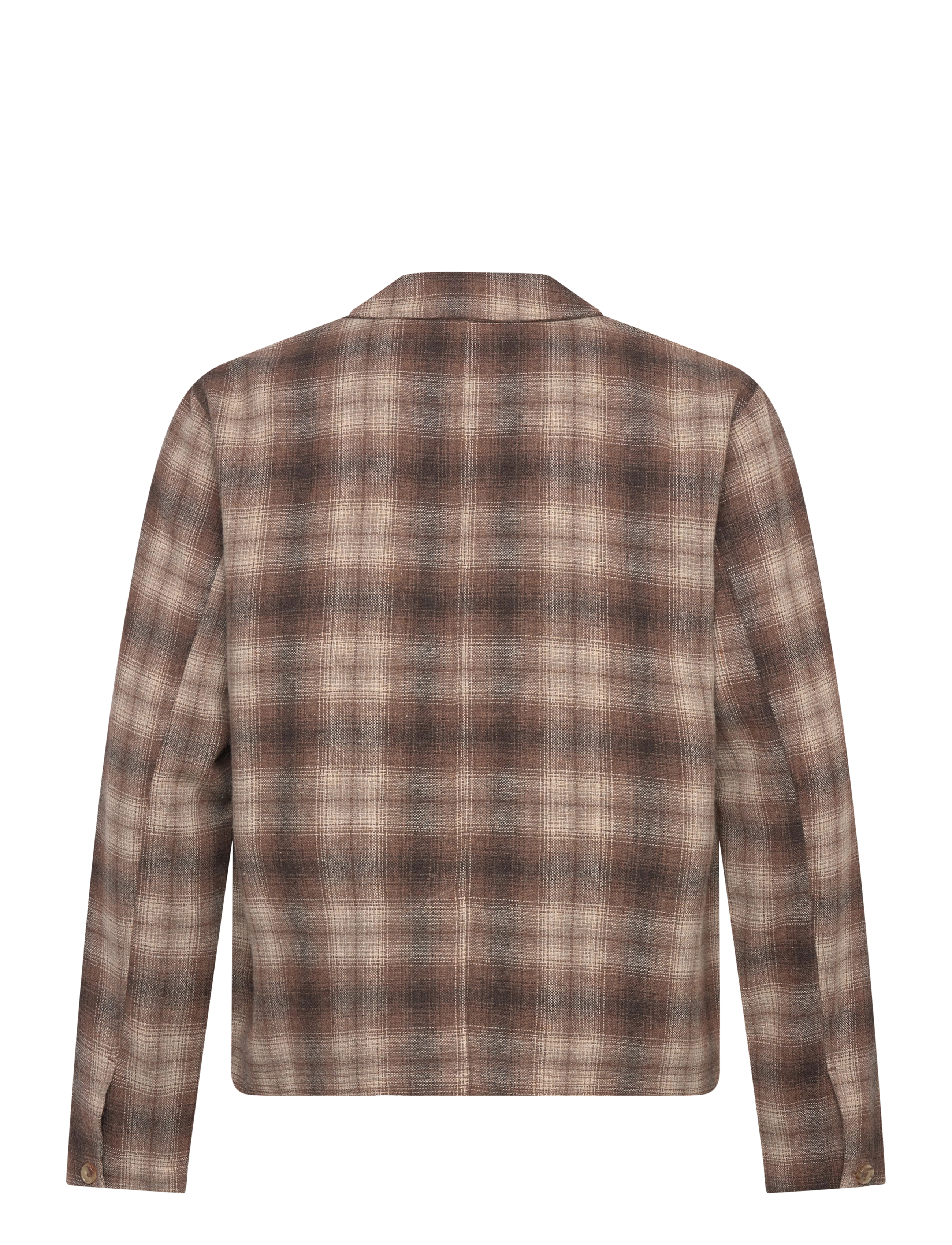 Rue de Tokyo - COSIMO JAPANESE WOOL CHECK - jackor - sand brown check - 2