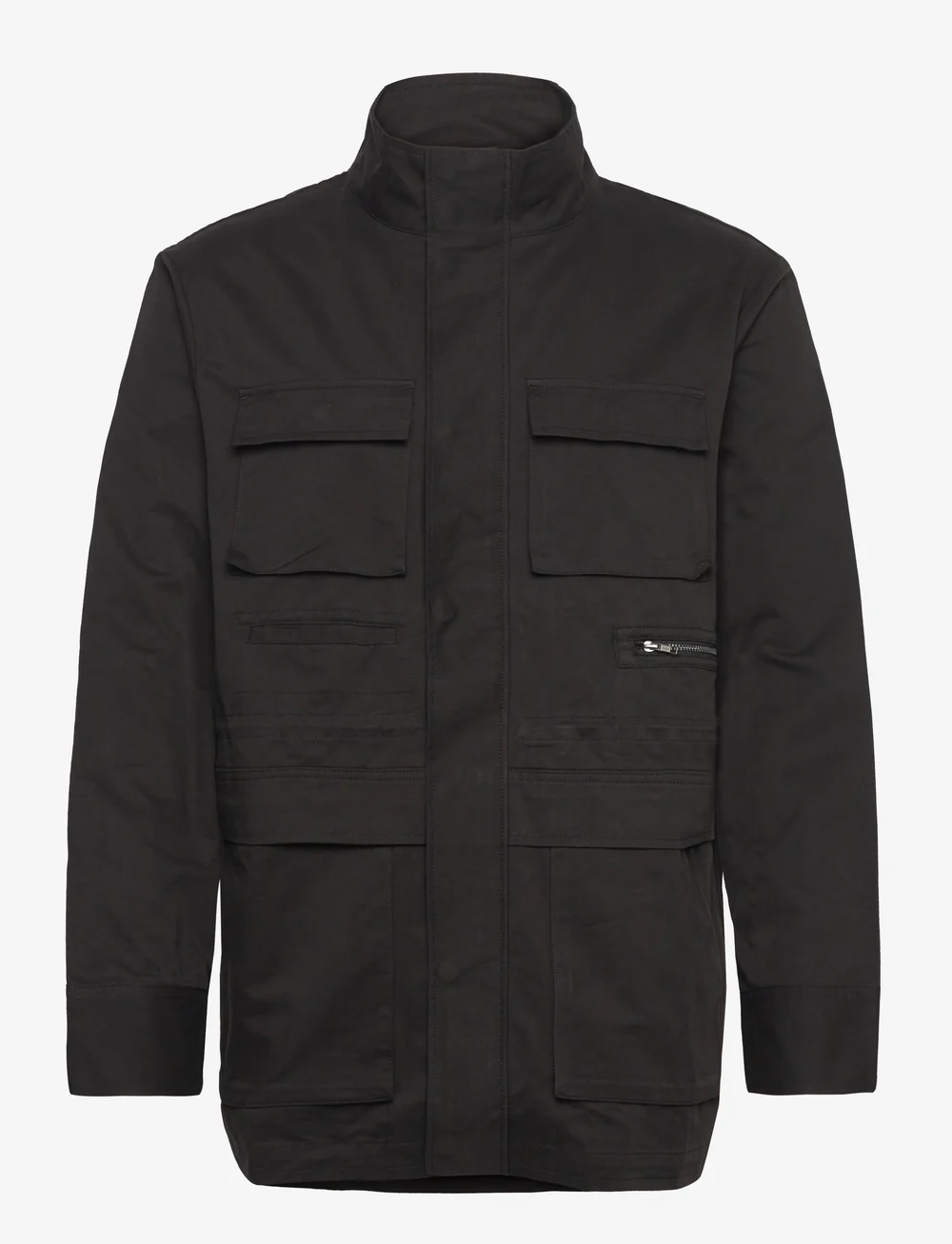 Rue de Tokyo - CULLY COTTON TENCEL - sügisjakid - black - 1