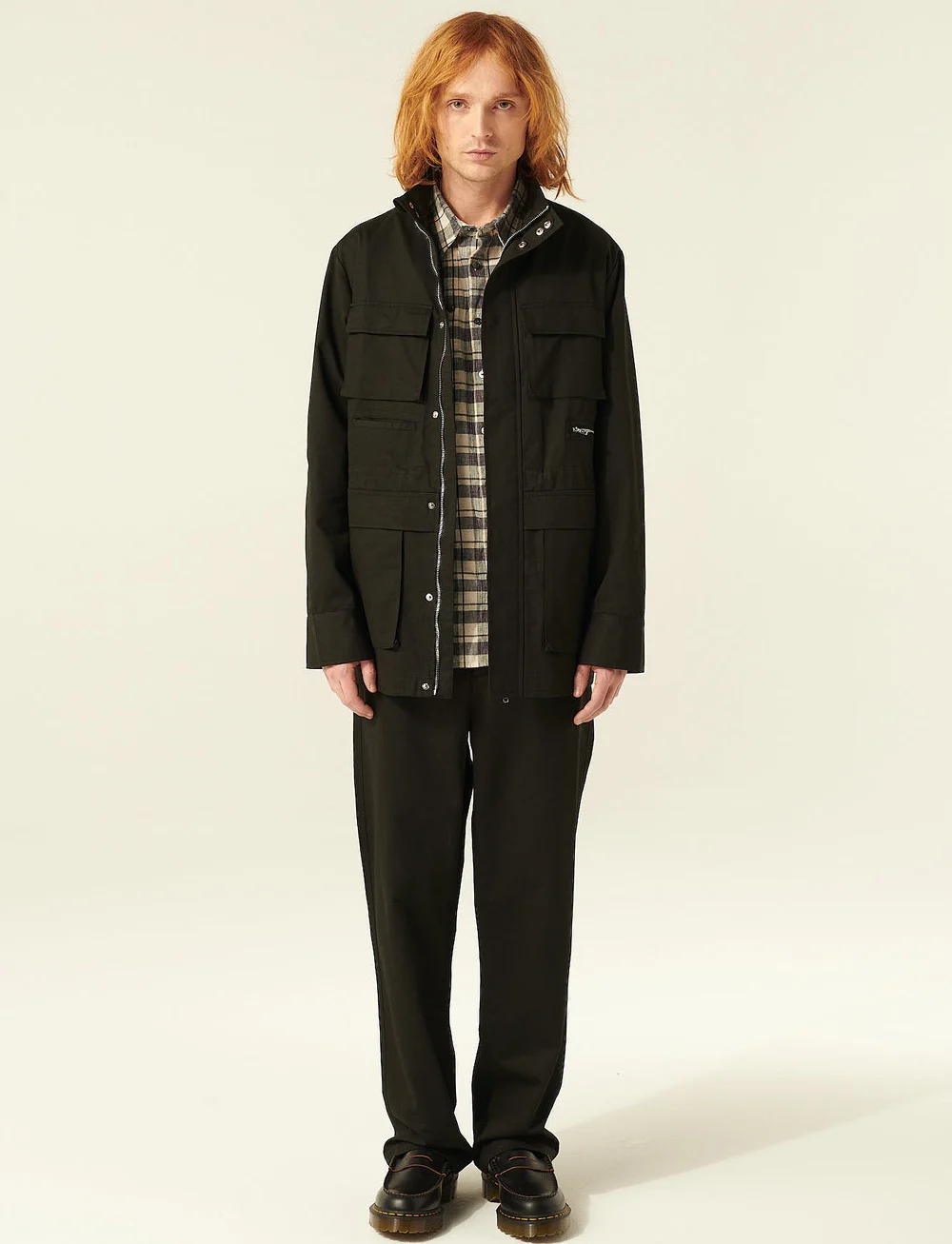 Rue de Tokyo - CULLY COTTON TENCEL - sügisjakid - black - 0