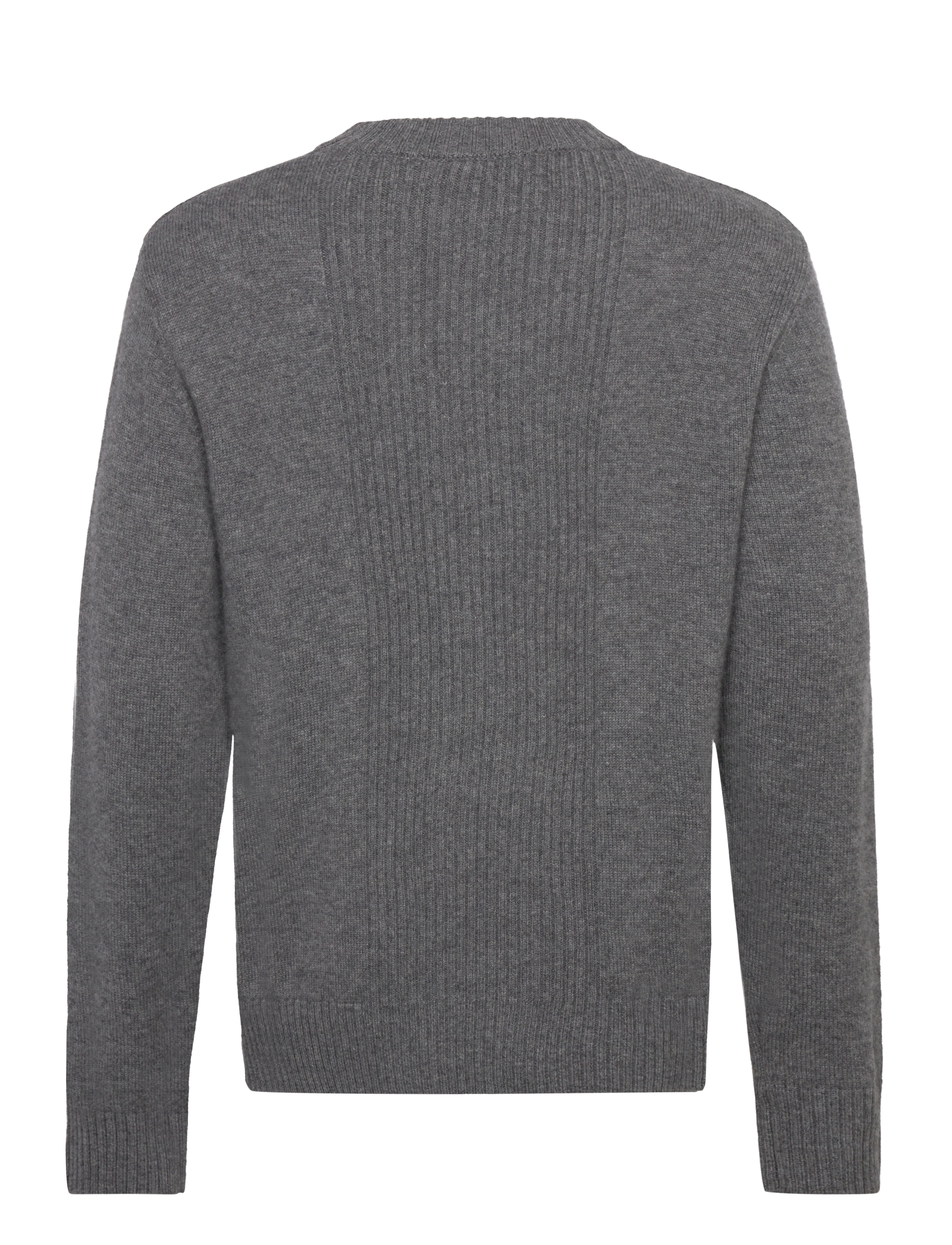 Rue de Tokyo - KARLOS MERINO CASHMERE KNIT - dark grey melange - 2