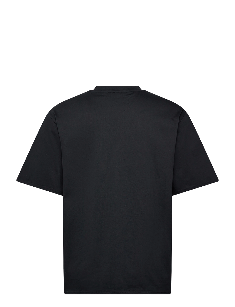 Rue de Tokyo - TOYO COTTON JERSEY - kortærmede t-shirts - black with embroidered patch - 1