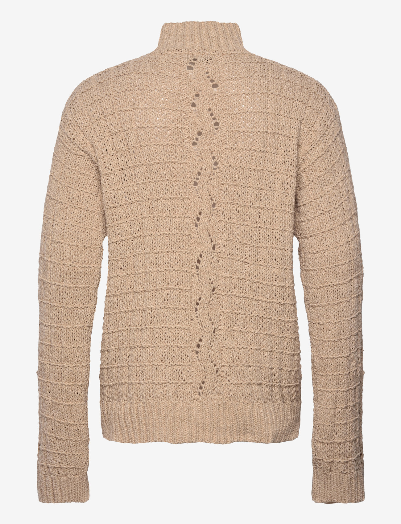 Rue de Tokyo - KAMIL CHENILLE KNIT - polokrage - latte beige - 2