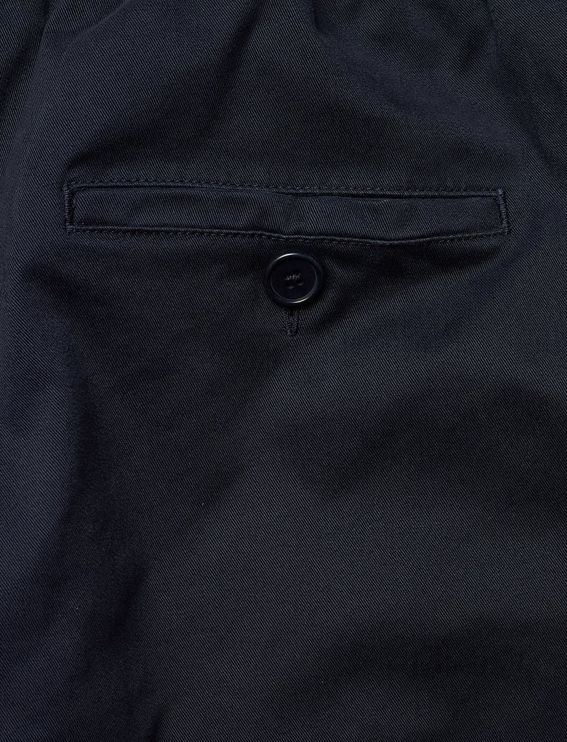 Rue de Tokyo - PRUDIE PRE DYED TWILL - raka byxor - dark navy - 5