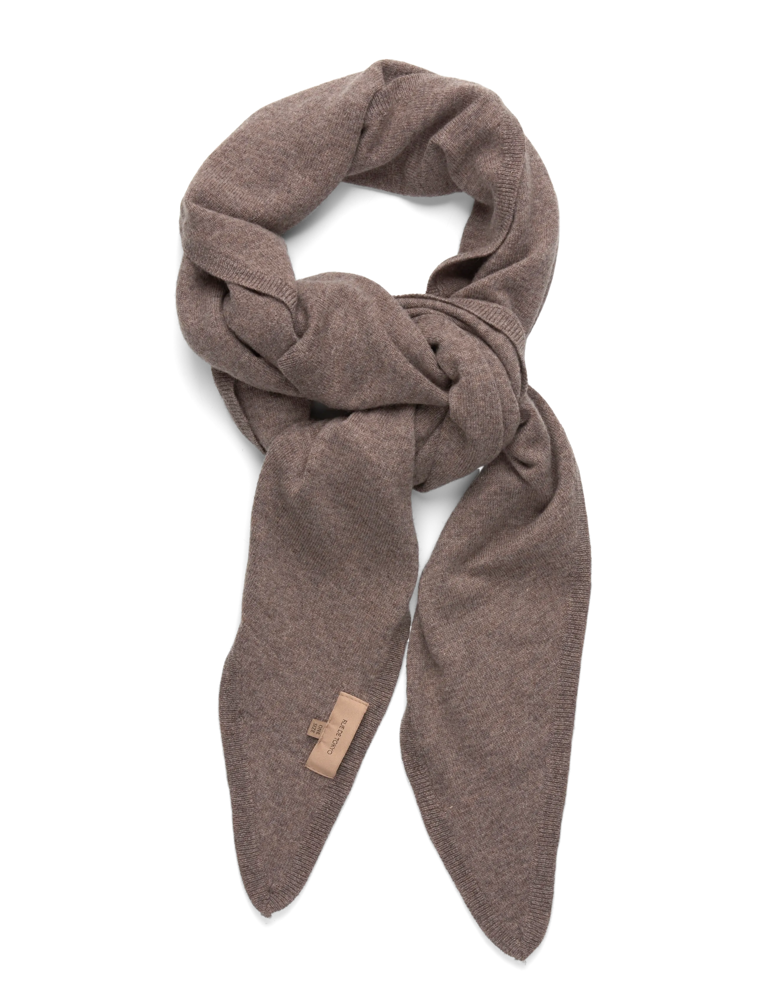 Rue de Tokyo - KISHORI WOOL CASHMERE BLEND - brown - 1