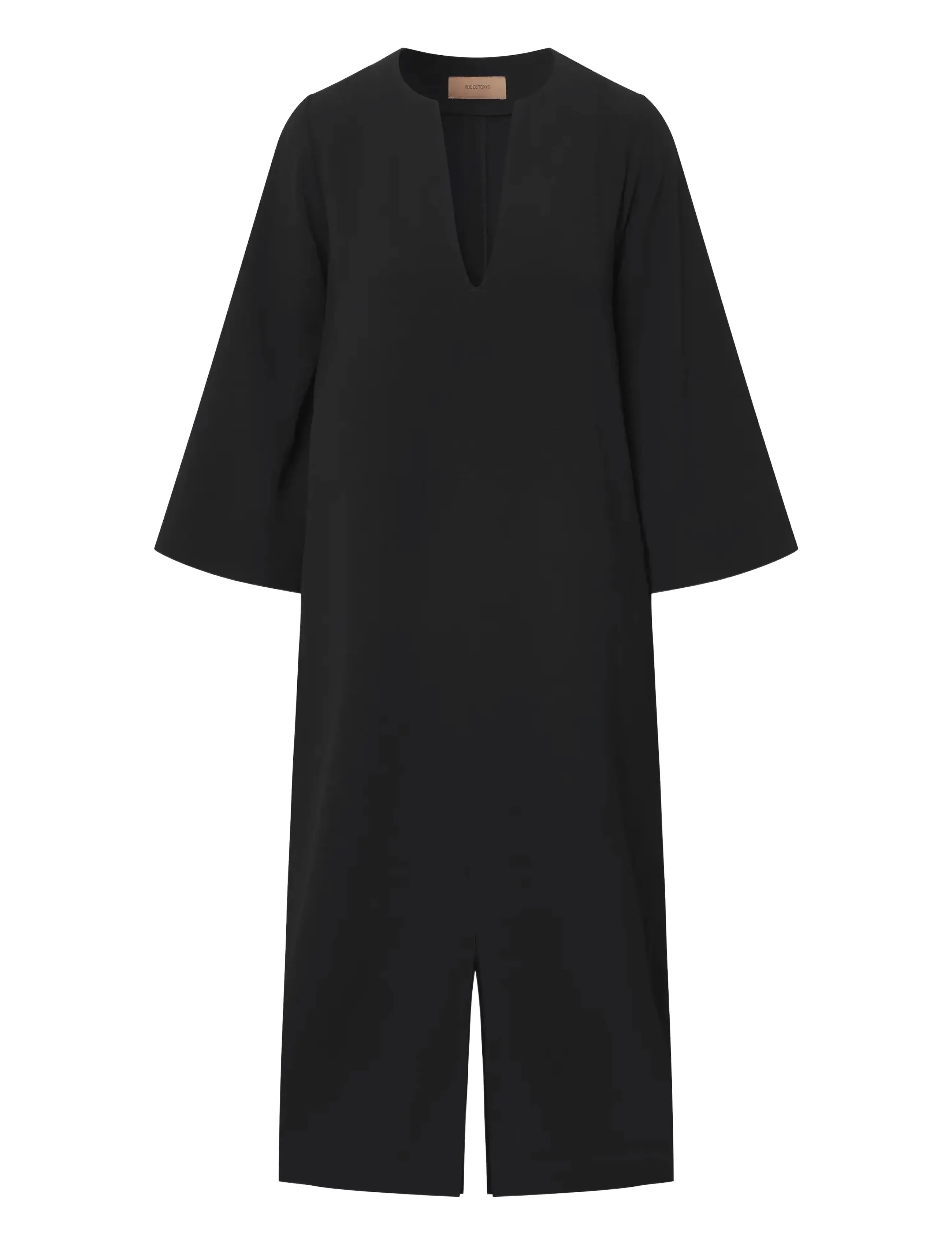 RUE DE TOKYO Danutas Recycled Heavy Crepe Schwarz - XS - Damen
