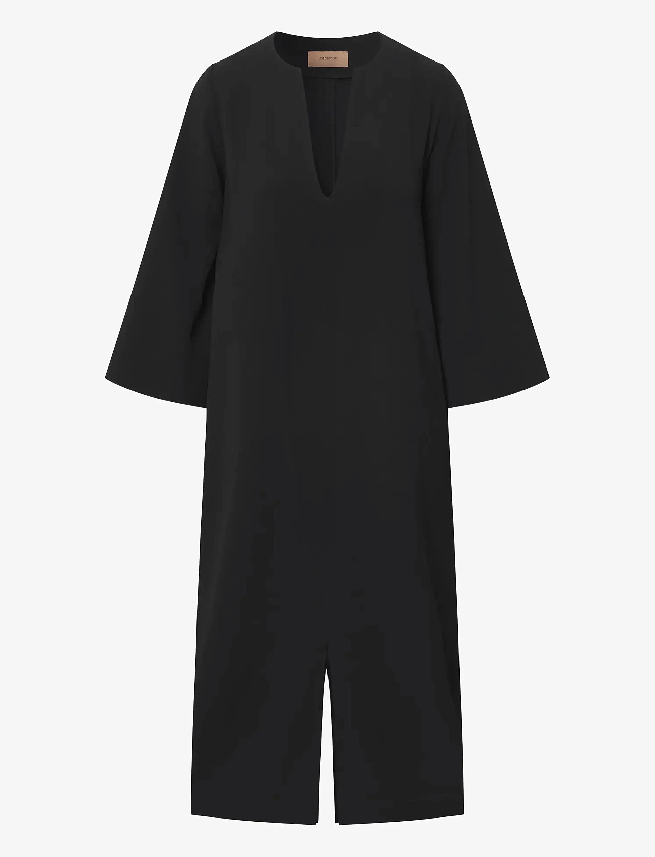 Rue de Tokyo - DANUTAS RECYCLED HEAVY CREPE - midi-kleider - black - 1