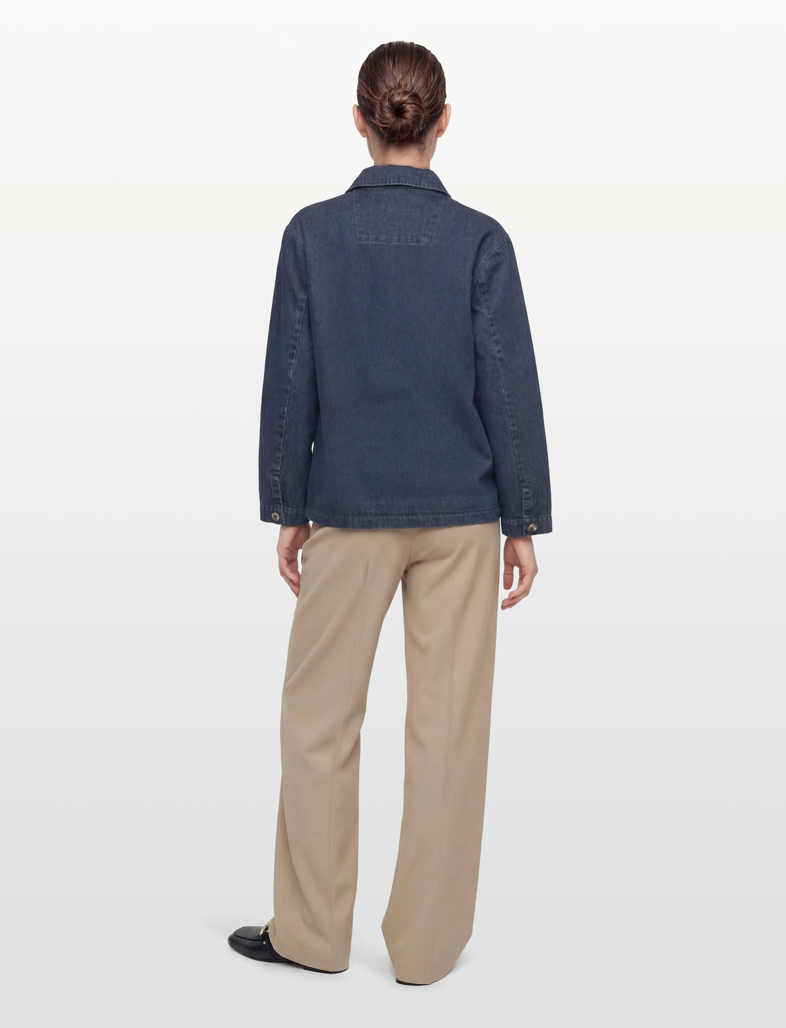 Rue de Tokyo - CAMERON HEAVY DENIM - dark indigo denim - 4