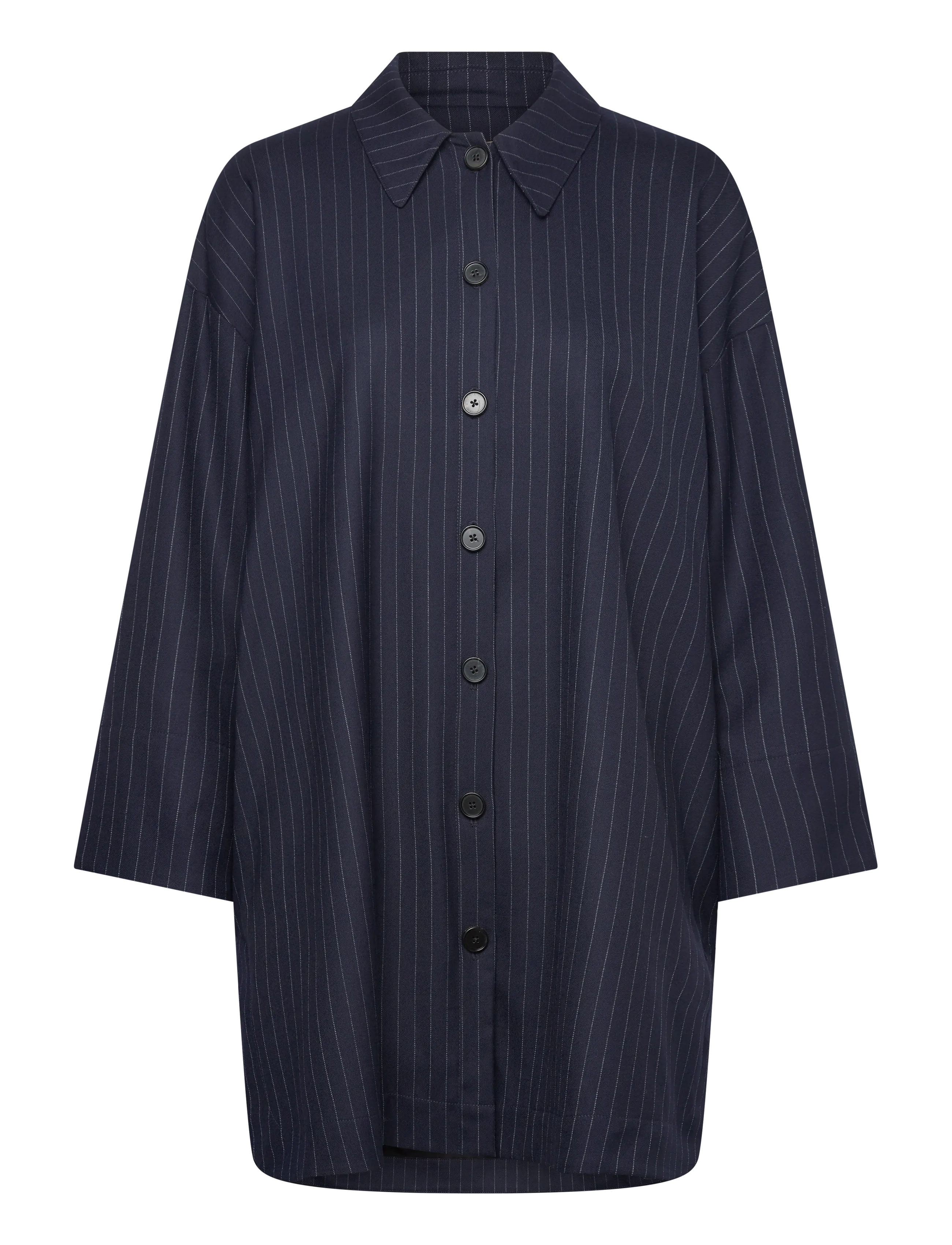 RUE DE TOKYO Chiri Antique Pinstripe Navy - S - Damen