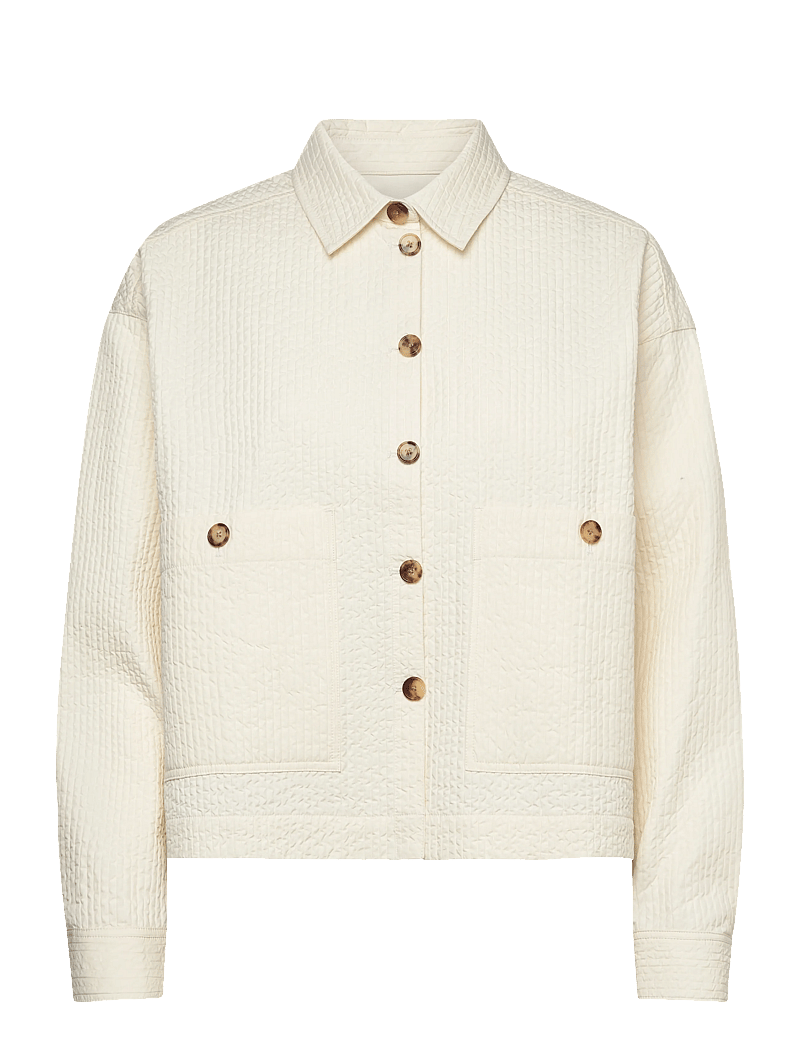 Rue de Tokyo - CELESTE BUBBLE STRIPE - frühlingsjacken - off white - 0