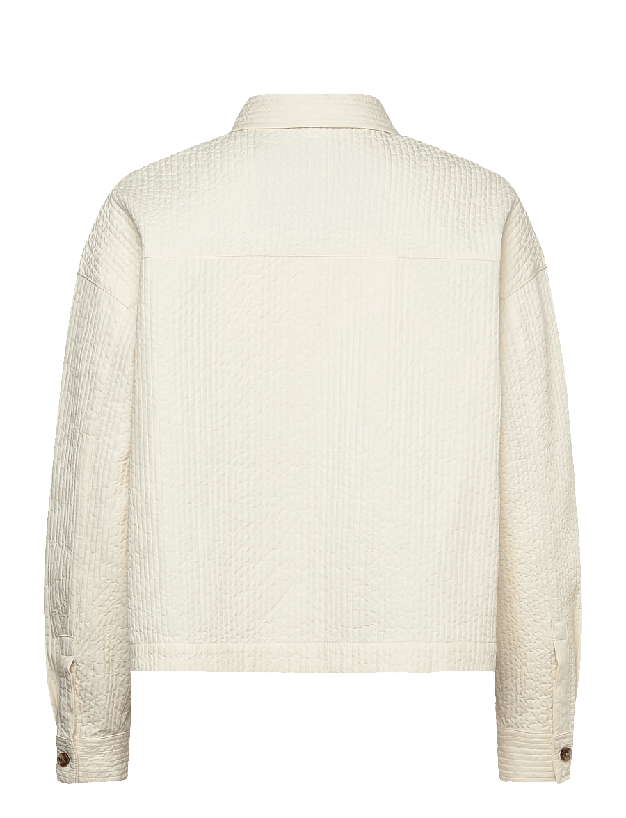 Rue de Tokyo - CELESTE BUBBLE STRIPE - frühlingsjacken - off white - 2