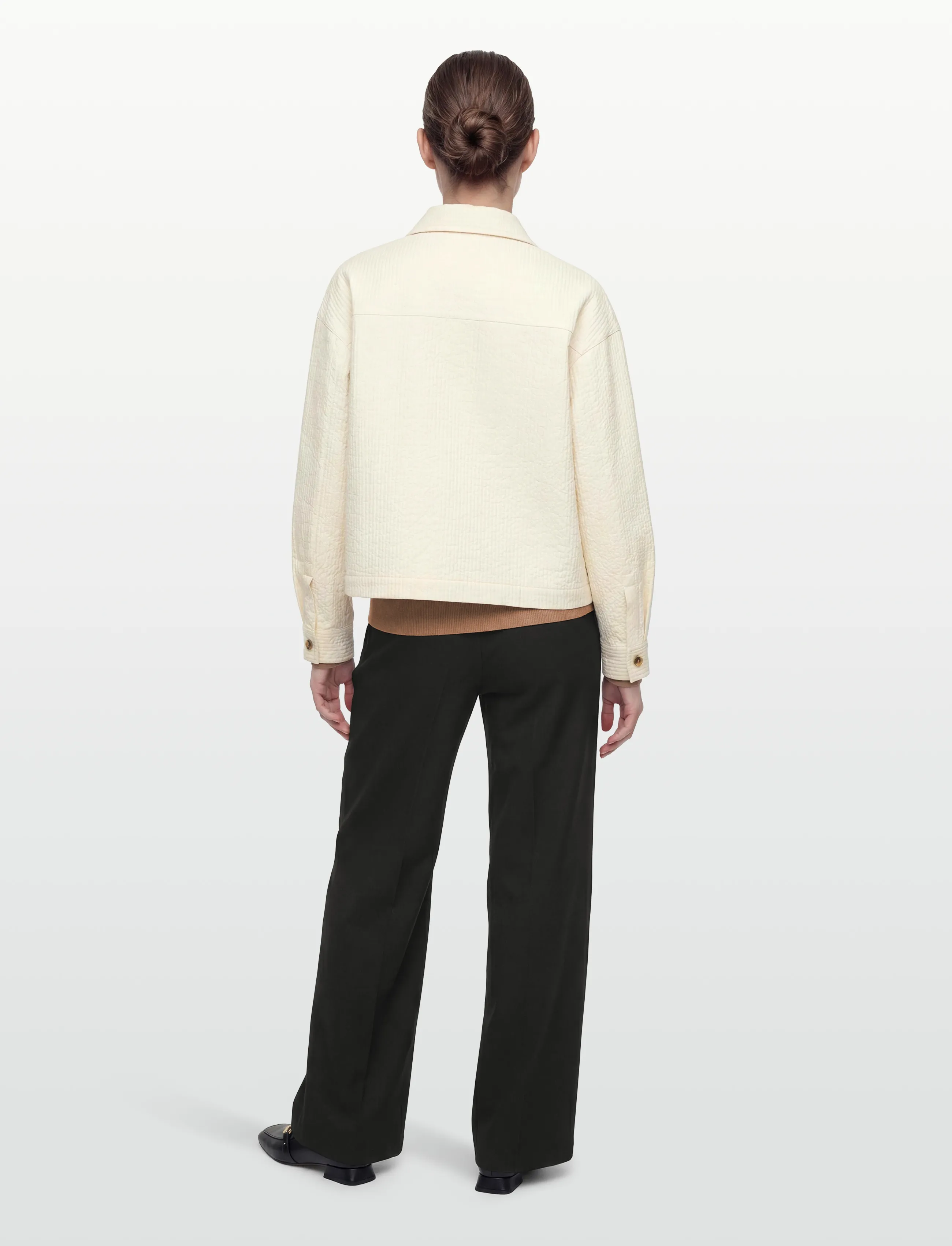 Rue de Tokyo Celeste Bubble Stripe kavajer & blazers dam – bild 3