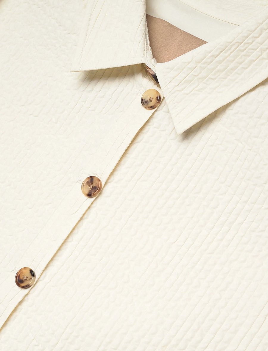 Rue de Tokyo - CELESTE BUBBLE STRIPE - frühlingsjacken - off white - 5