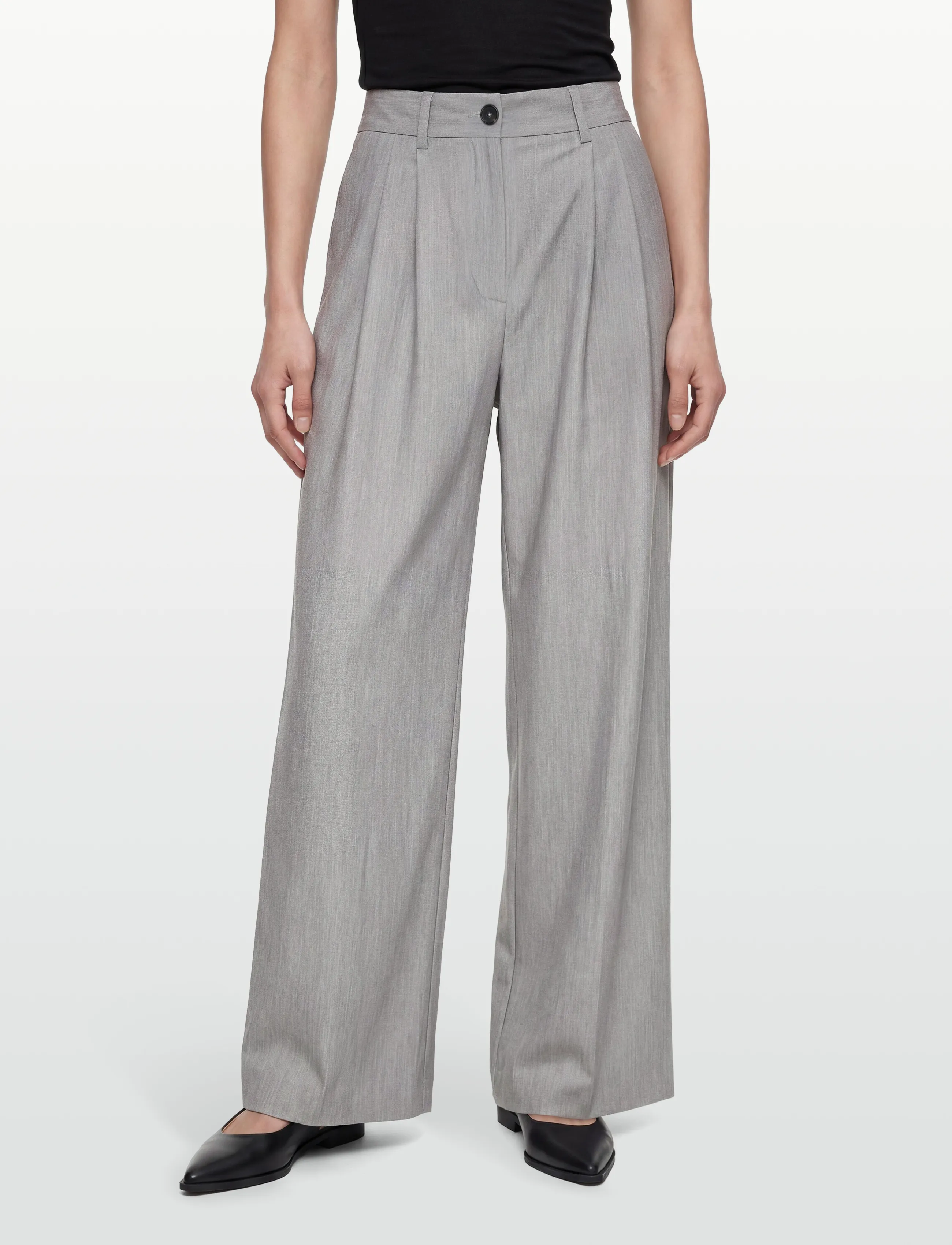 Rue de Tokyo - PAULLETTA SOLID TAILORING - light gray - 3