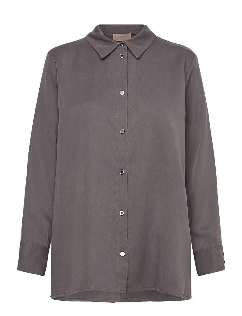 Rue de Tokyo - SEIRA TENCEL - langärmlige hemden - dark grey - 1