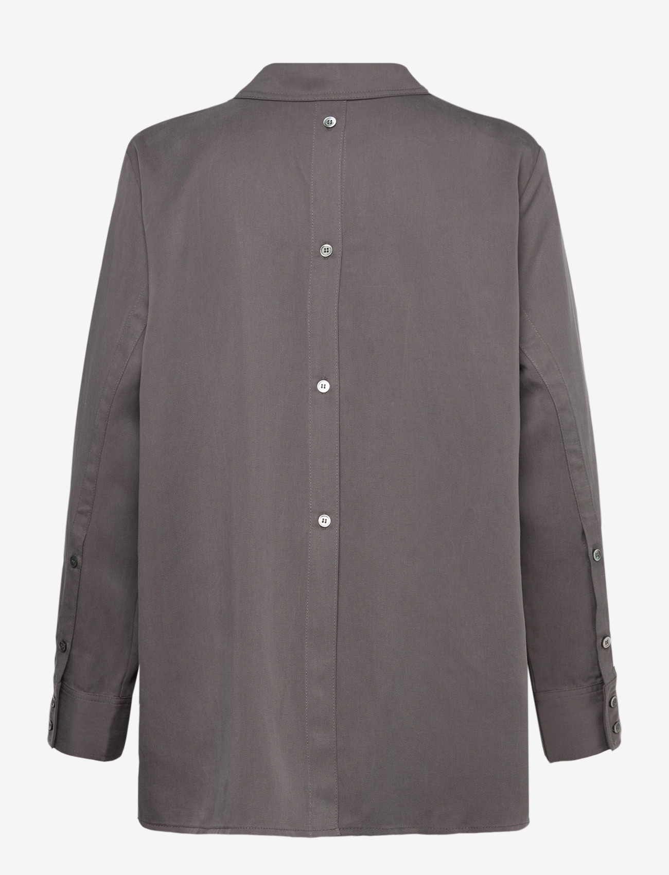Rue de Tokyo - SEIRA TENCEL - langärmlige hemden - dark grey - 2