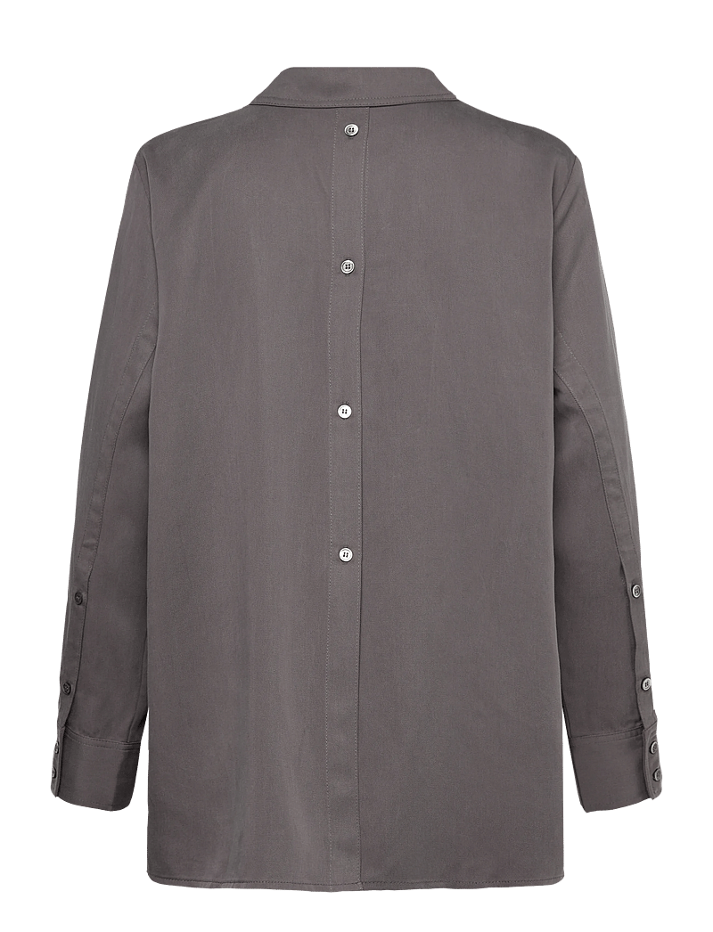 Rue de Tokyo - SEIRA TENCEL - langärmlige hemden - dark grey - 2