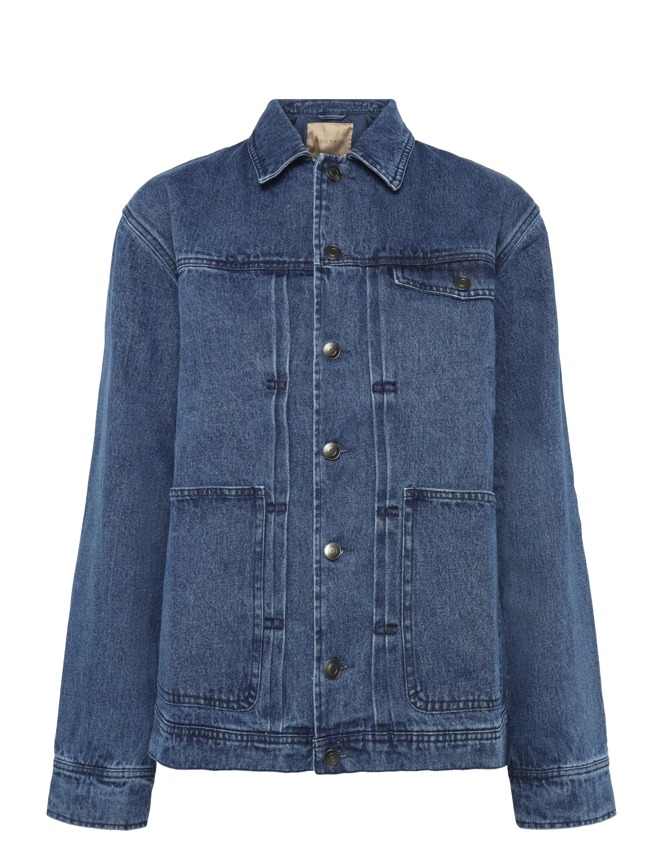 RUE DE TOKYO Cade Washed Indigo Denim Blau - XS - Herren