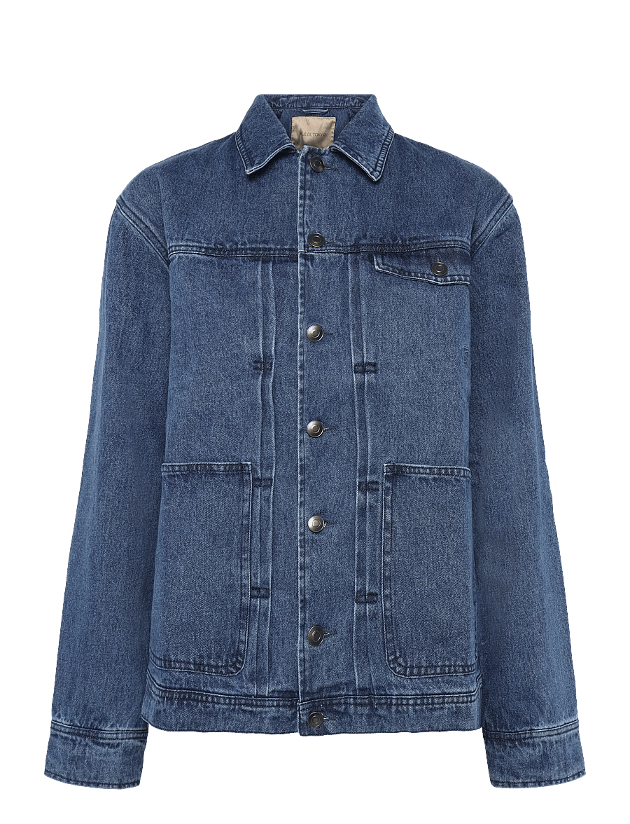 Rue de Tokyo - CADE WASHED INDIGO DENIM - ofodrade jeansjackor - washed indigo - 1