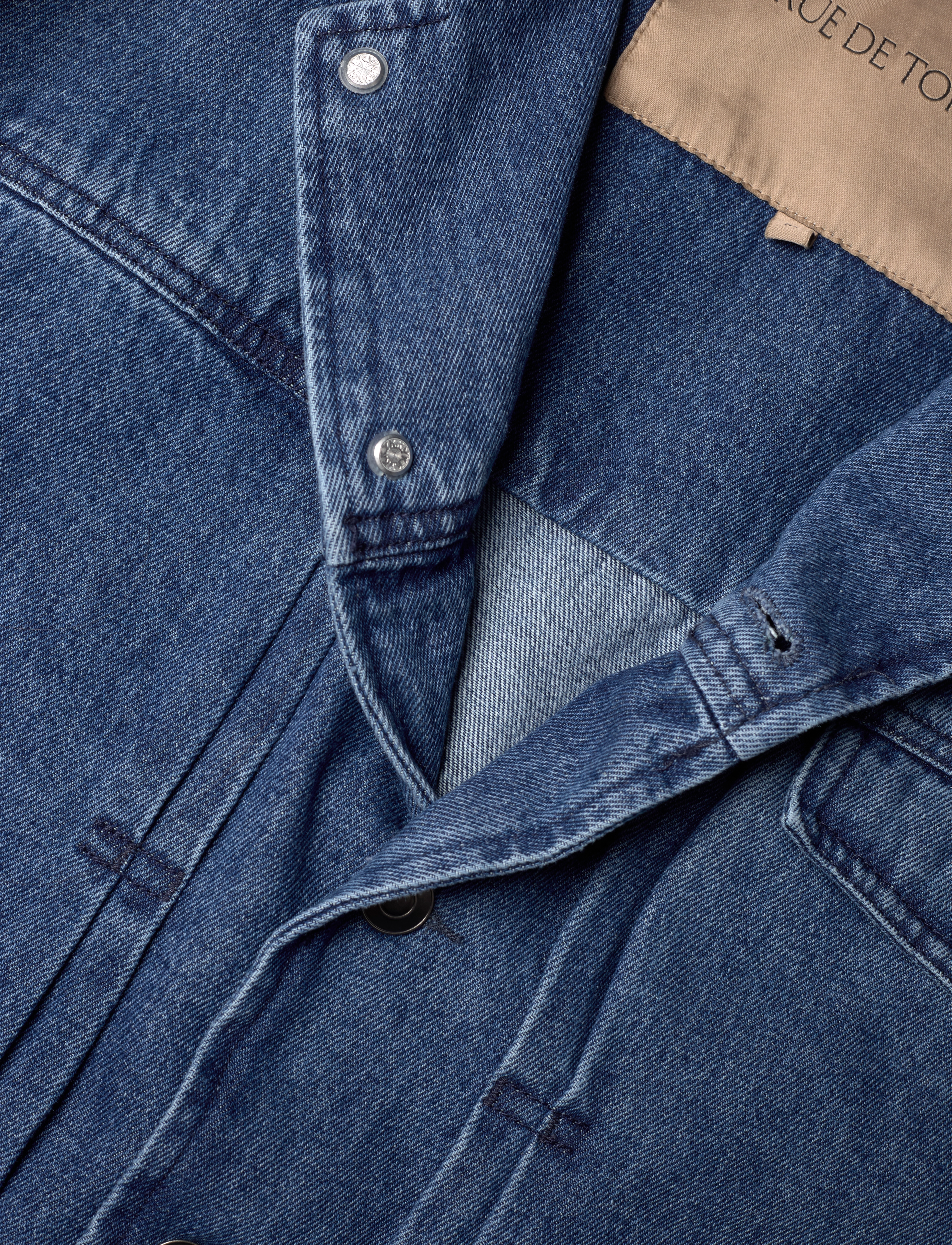Rue de Tokyo - CADE WASHED INDIGO DENIM - washed indigo - 2