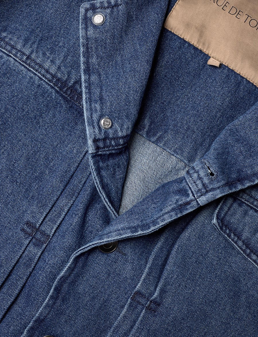 Rue de Tokyo - CADE WASHED INDIGO DENIM - washed indigo - 2