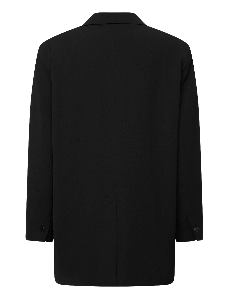 Rue de Tokyo - CICA RECYCLED HEAVY CREPE - einreihige blazer - black - 1