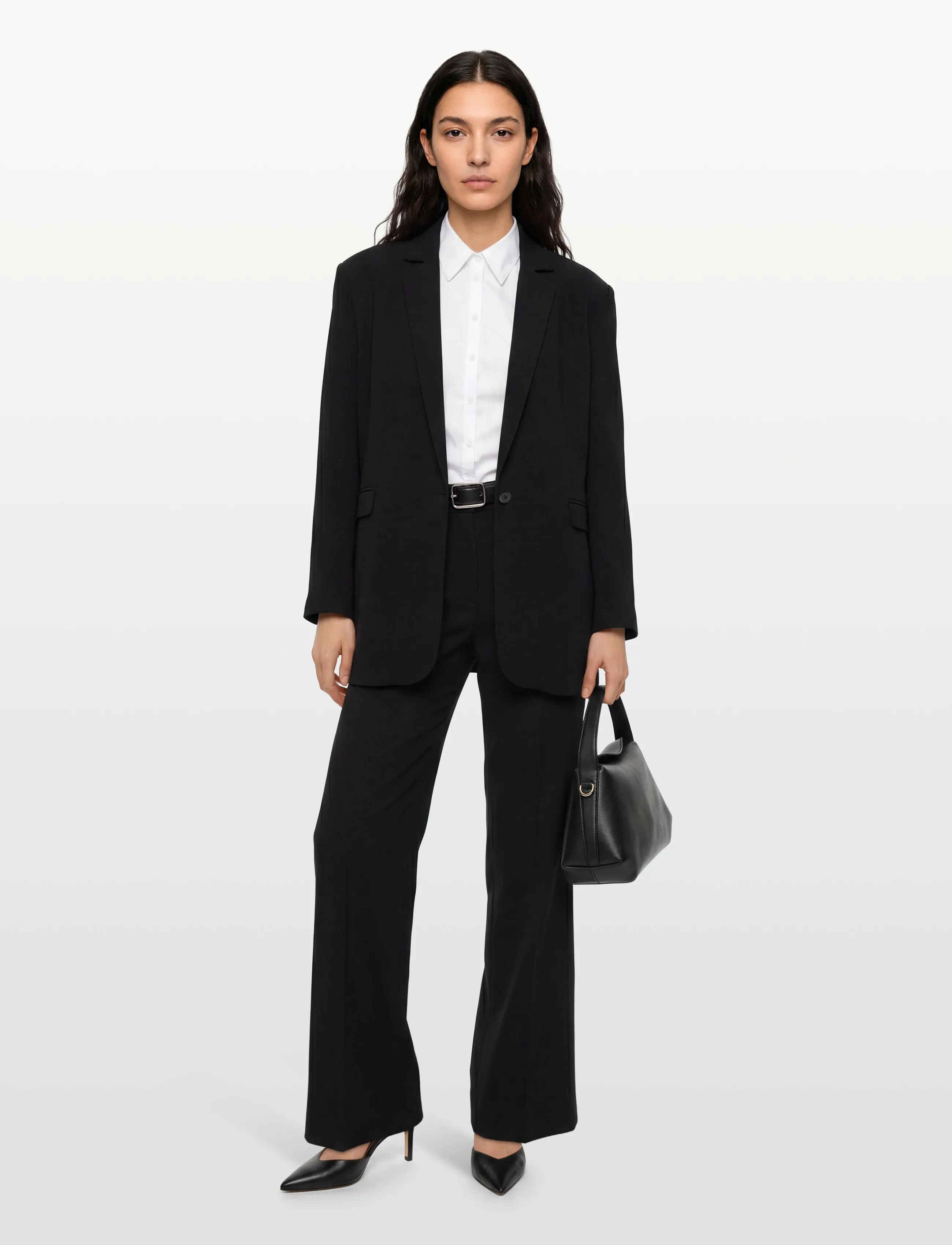 Rue de Tokyo - CICA RECYCLED HEAVY CREPE - festtøj til outletpriser - black - 0