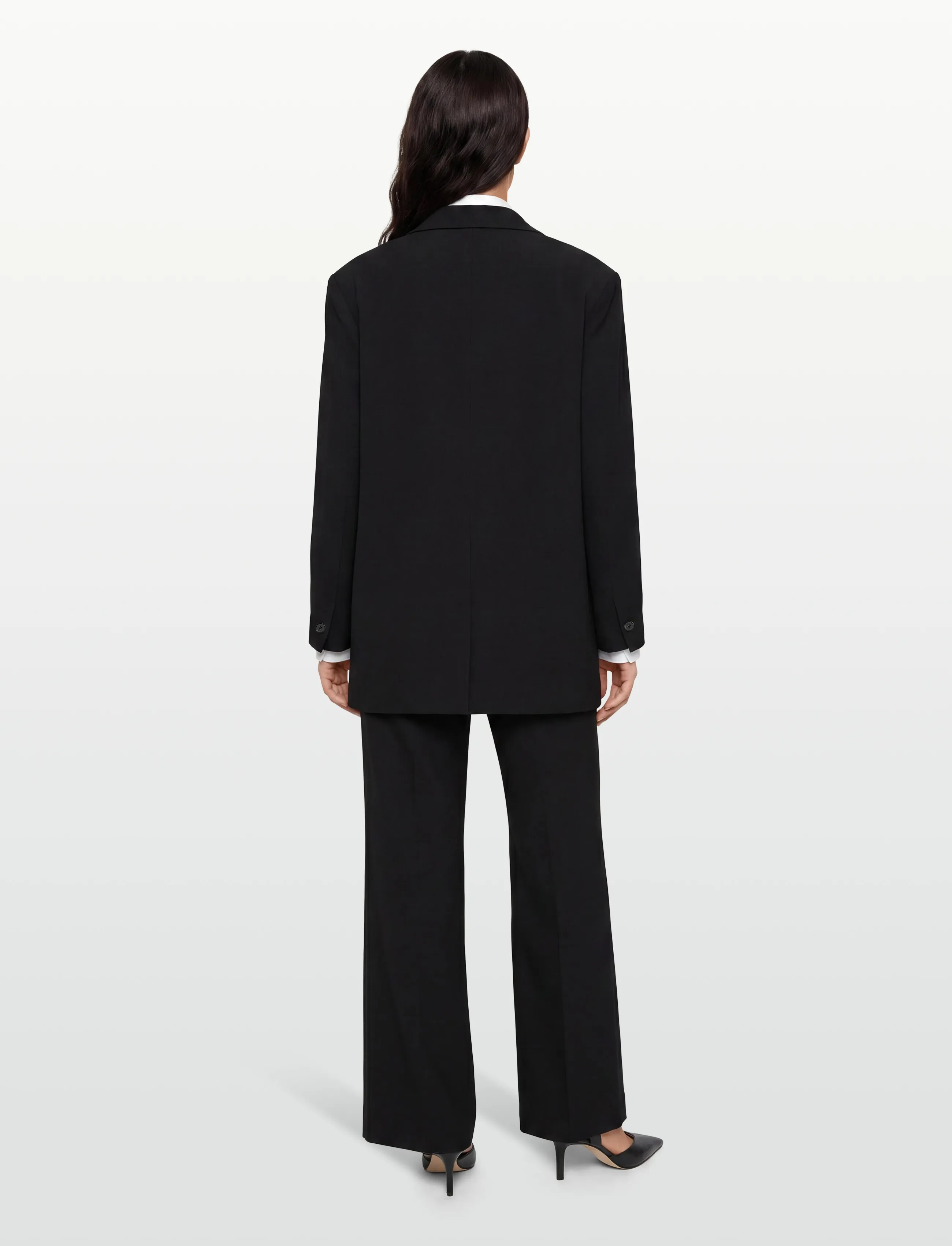 Rue de Tokyo - CICA RECYCLED HEAVY CREPE - festtøj til outletpriser - black - 4