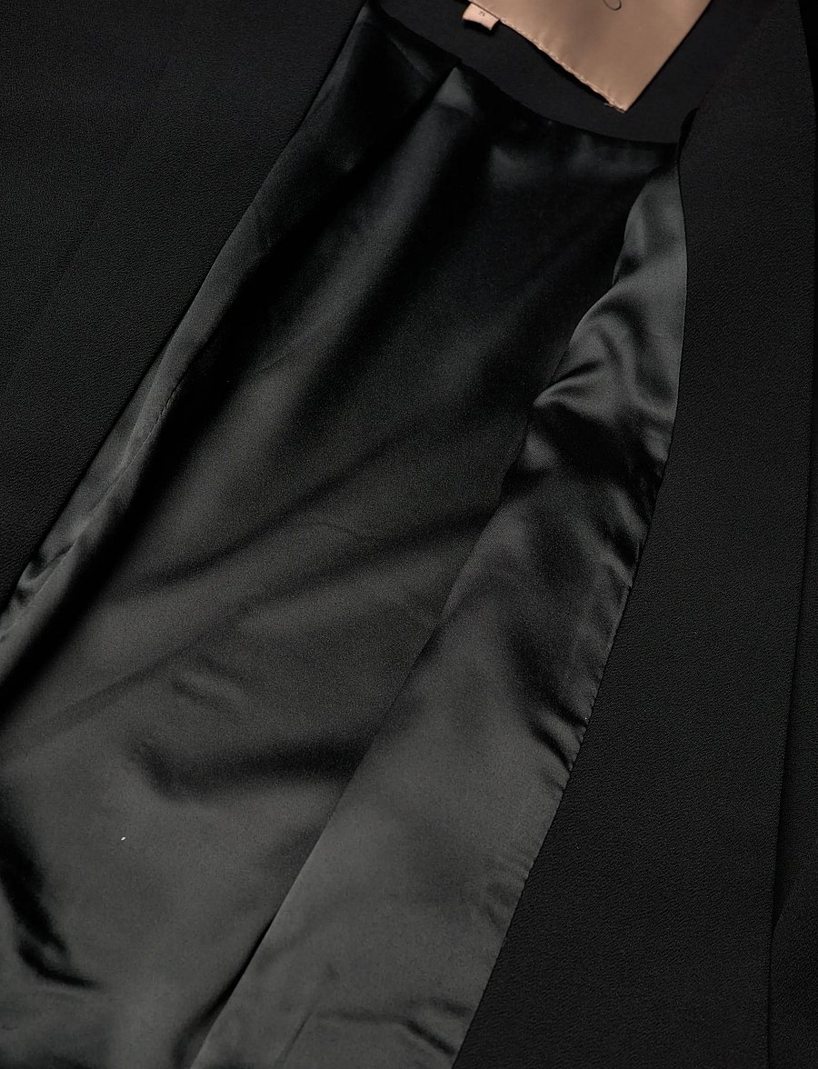 Rue de Tokyo - CICA RECYCLED HEAVY CREPE - einreihige blazer - black - 4